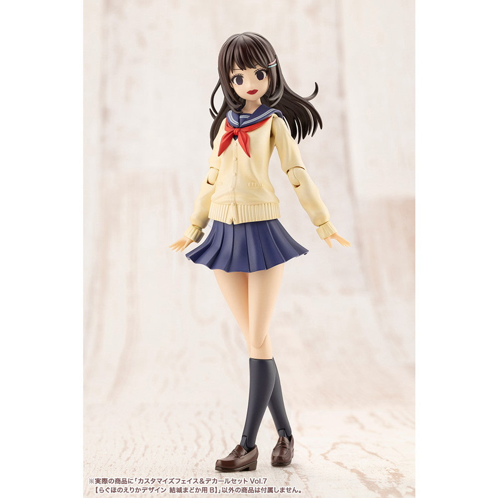 【中古即納】[PTM] 創彩少女庭園 1/10 カスタマイズフェイス&デカールセット Vol.7 らぐほのえりかデザイン 結城まどか用B プラモデル用アクセサリ(JK065) コトブキヤ(20250730)