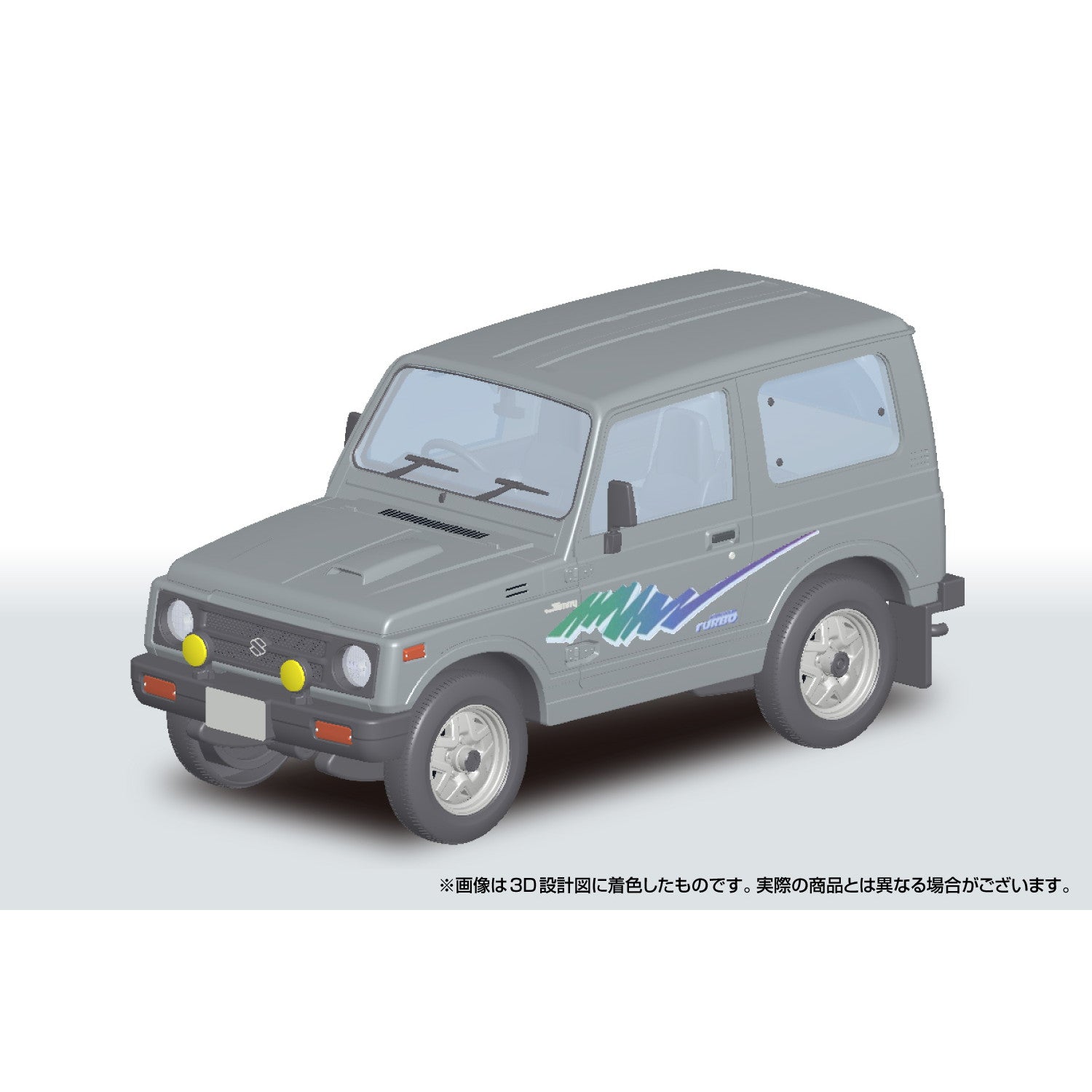 【予約安心出荷】[PTM] 初回生産特典付属 楽プラ スナップキット No.18-CG 1/32 スズキ JA11 ジムニー(チャコールグレーメタリック) プラモデル(068335) アオシマ(2025年7月)