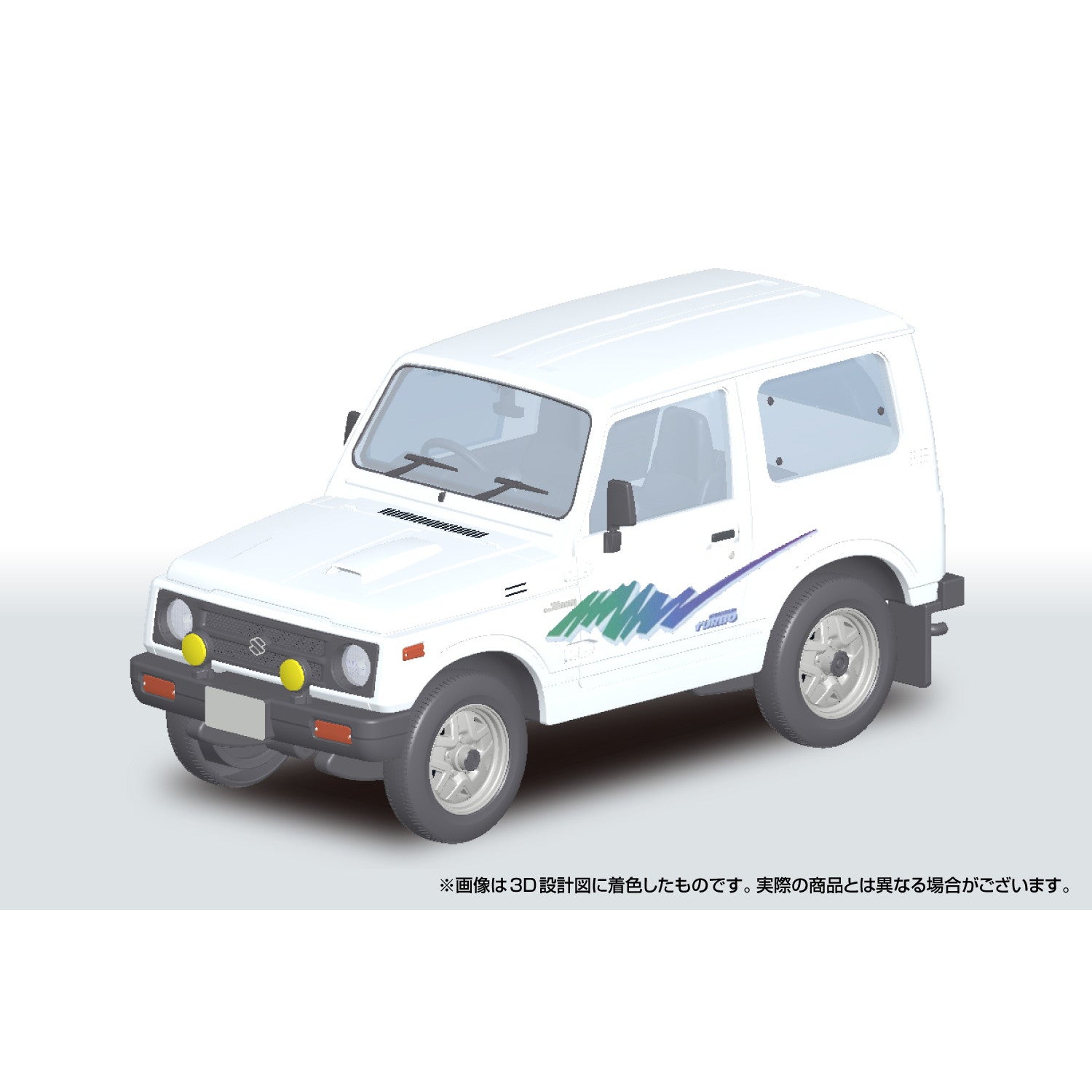 【予約安心出荷】[PTM] 初回生産特典付属 楽プラ スナップキット No.18-SW 1/32 スズキ JA11 ジムニー(スペリアホワイト) プラモデル(068359) アオシマ(2025年7月)