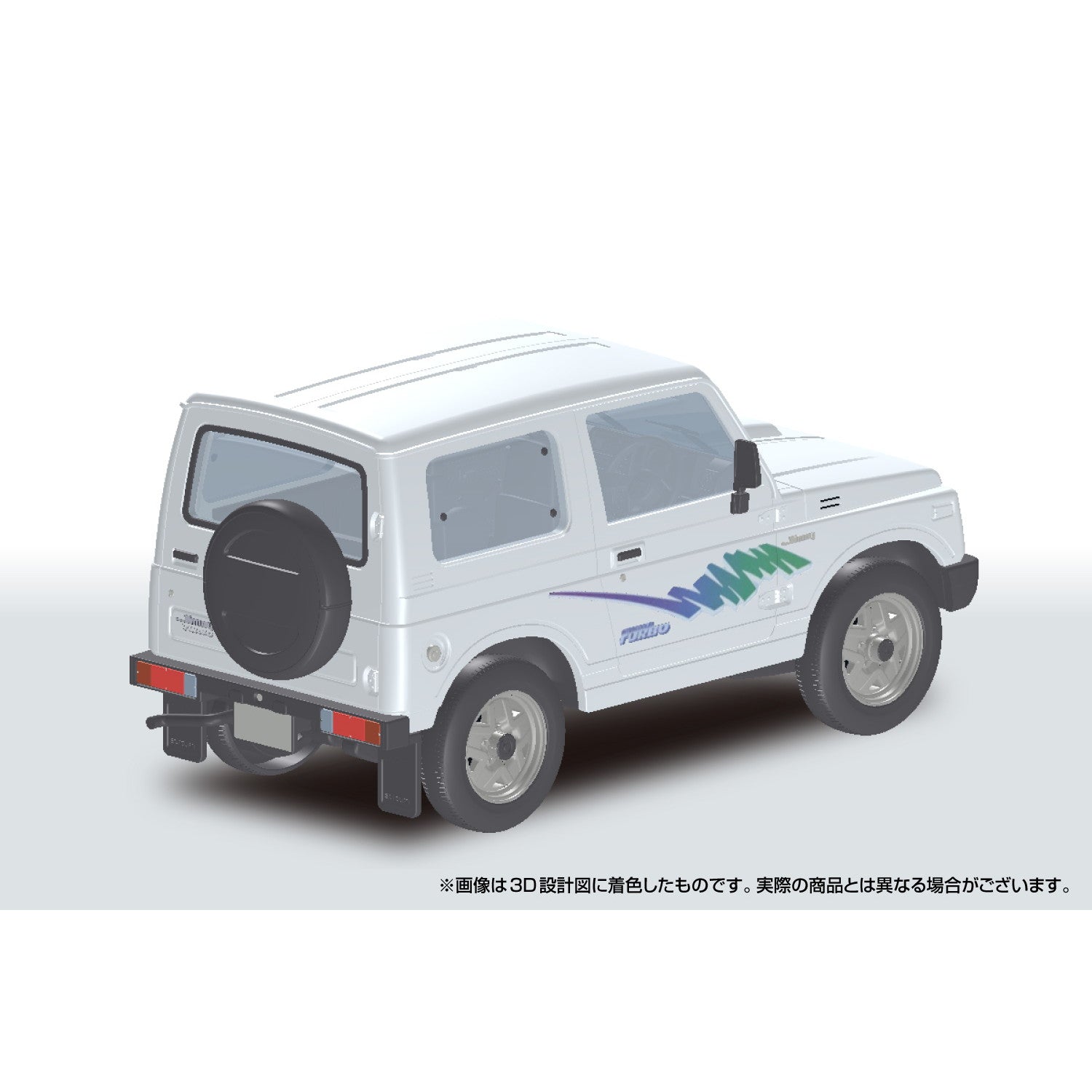 【予約安心出荷】[PTM] 初回生産特典付属 楽プラ スナップキット No.18-SW 1/32 スズキ JA11 ジムニー(スペリアホワイト) プラモデル(068359) アオシマ(2025年7月)