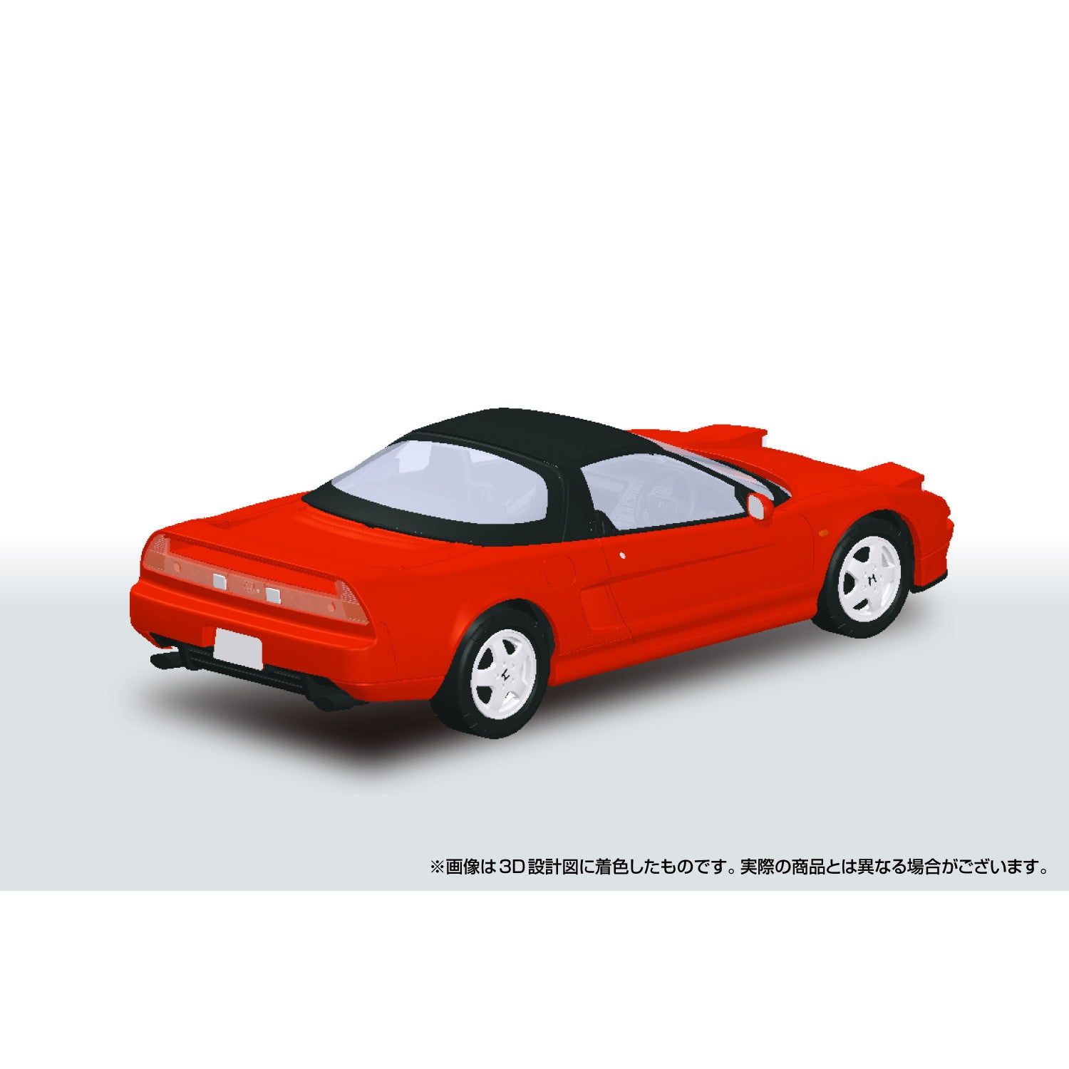【中古即納】[PTM] 初回生産特典付属 楽プラ スナップキット No.19-FR 1/32 ホンダ NA1 NSX(フォーミュラレッド) プラモデル(065808) アオシマ(20250718)