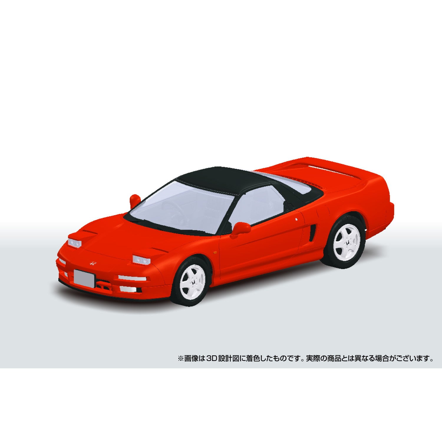 【中古即納】[PTM] 初回生産特典付属 楽プラ スナップキット No.19-FR 1/32 ホンダ NA1 NSX(フォーミュラレッド) プラモデル(065808) アオシマ(20250718)