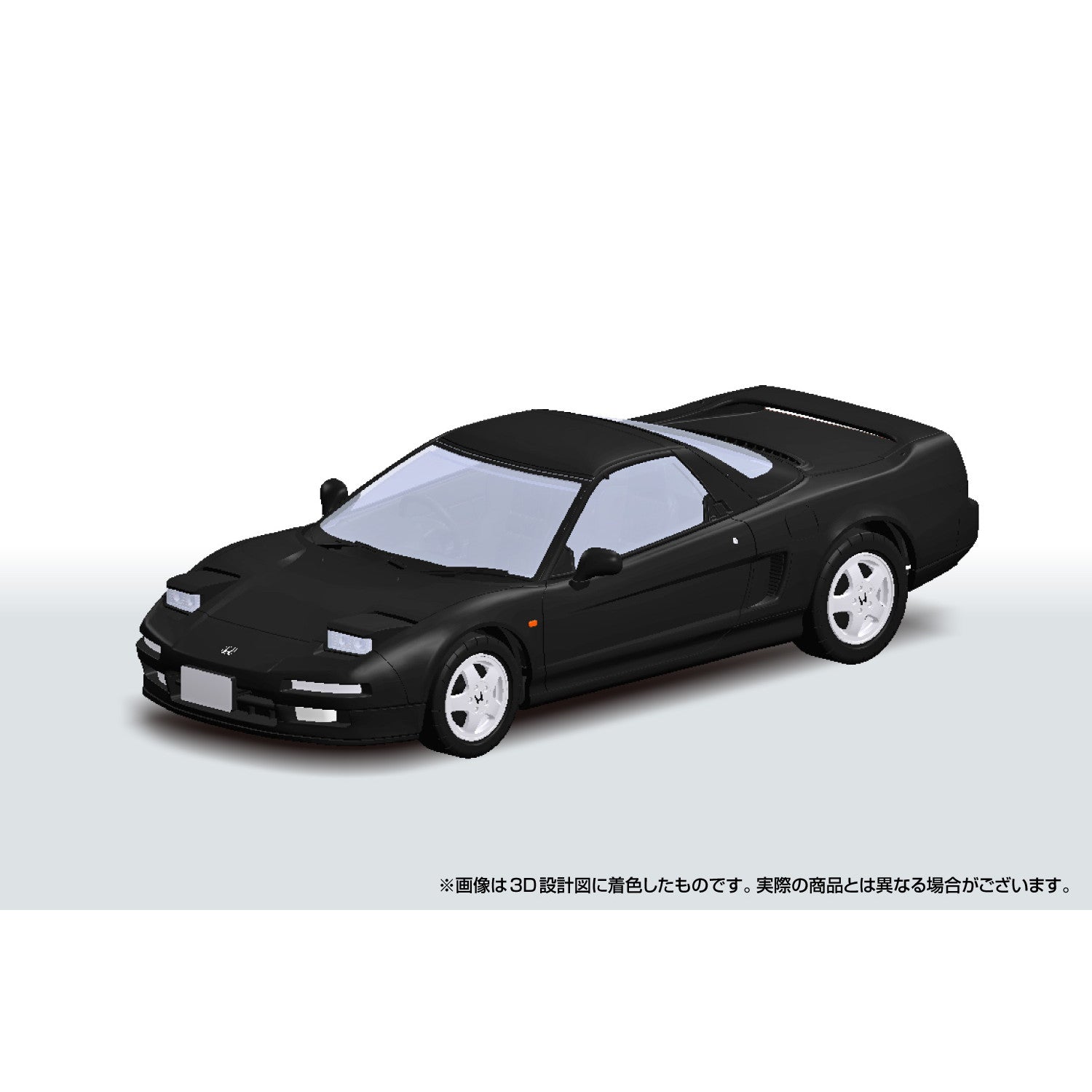 【予約安心出荷】[PTM] 初回生産特典付属 楽プラ スナップキット No.19-BB 1/32 ホンダ NA1 NSX(べルリナブラック) プラモデル(065815) アオシマ(2025年7月)