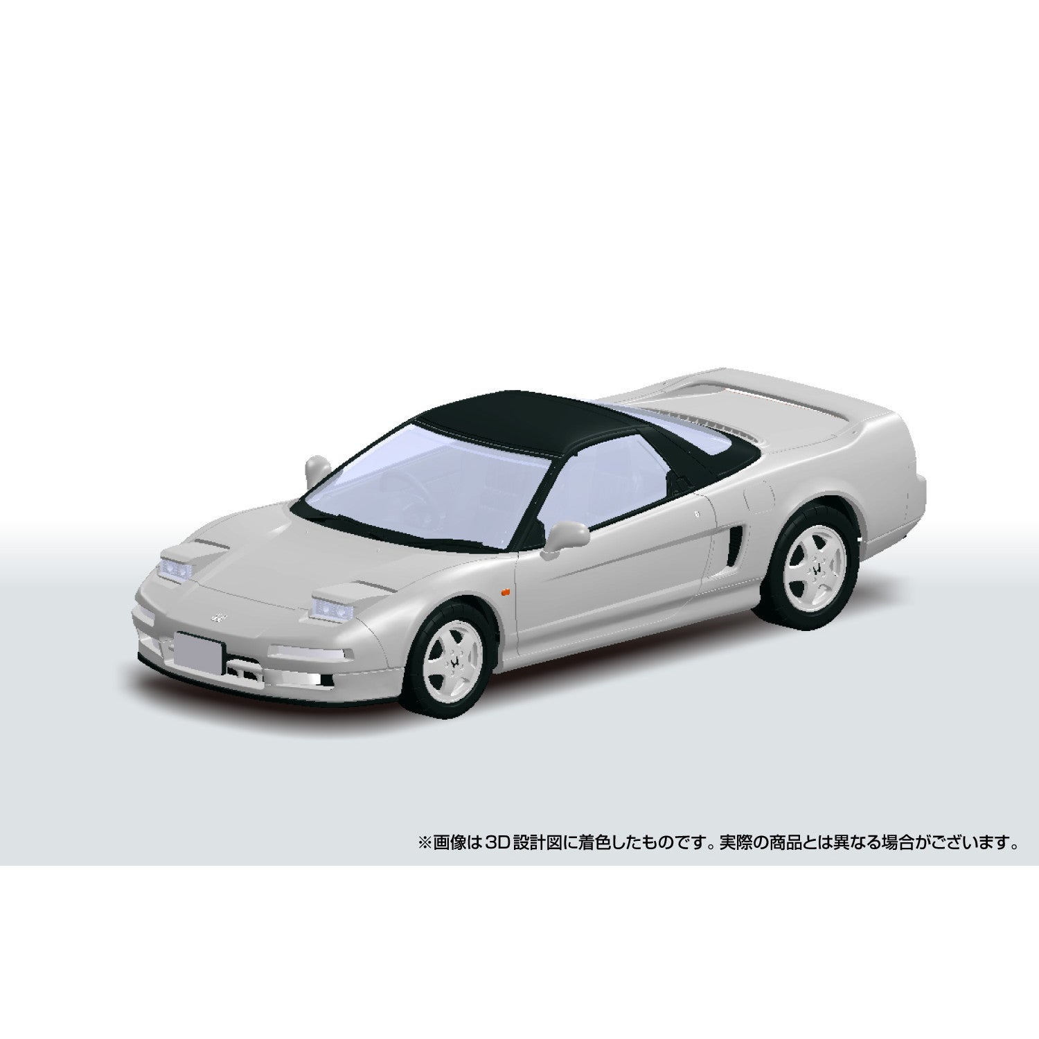 【予約安心出荷】[PTM] 初回生産特典付属 楽プラ スナップキット No.19-SS 1/32 ホンダ NA1 NSX(セブリングシルバー) プラモデル(065822) アオシマ(2025年7月)