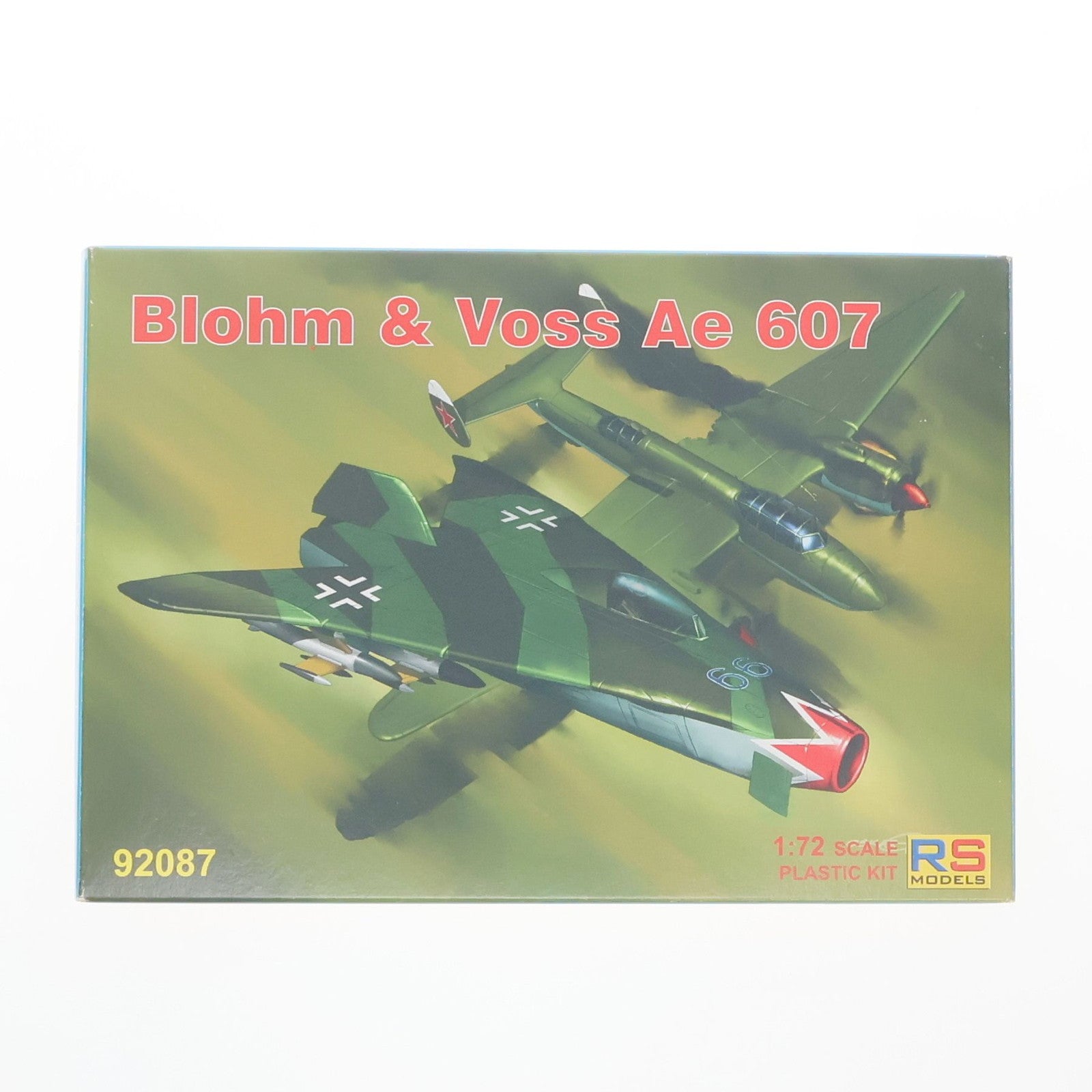 【中古即納】[PTM] 1/72 ブロム&フォッス Ae607 プラモデル(92087) RS MODELS(20190406)