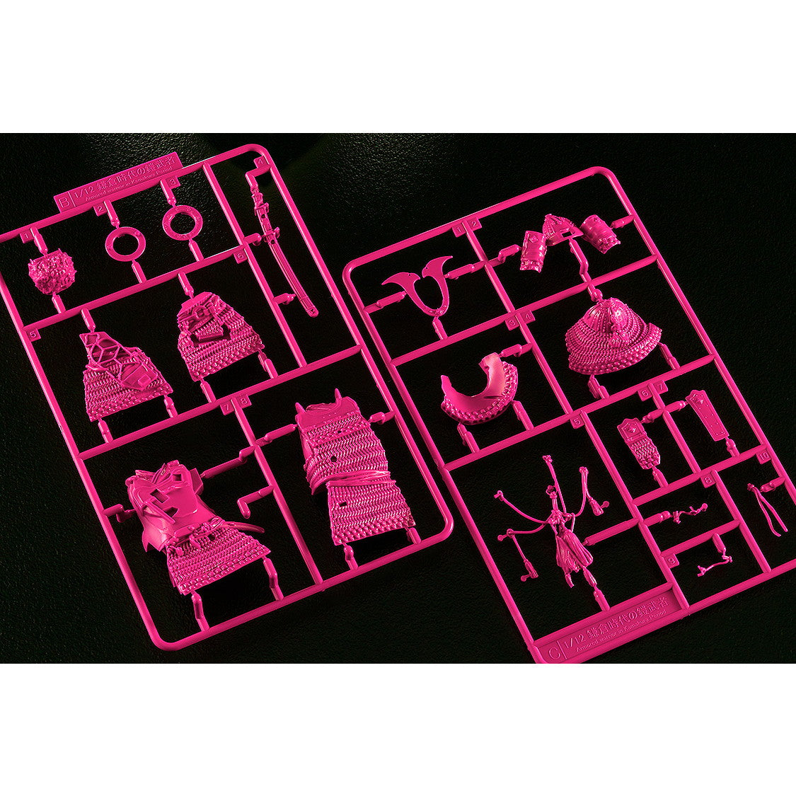 【新品即納】[PTM] PLAMAX 1/12 鎌倉時代の鎧武者 椿の装 Pink Color Edition プラモデル マックスファクトリー(20250522)
