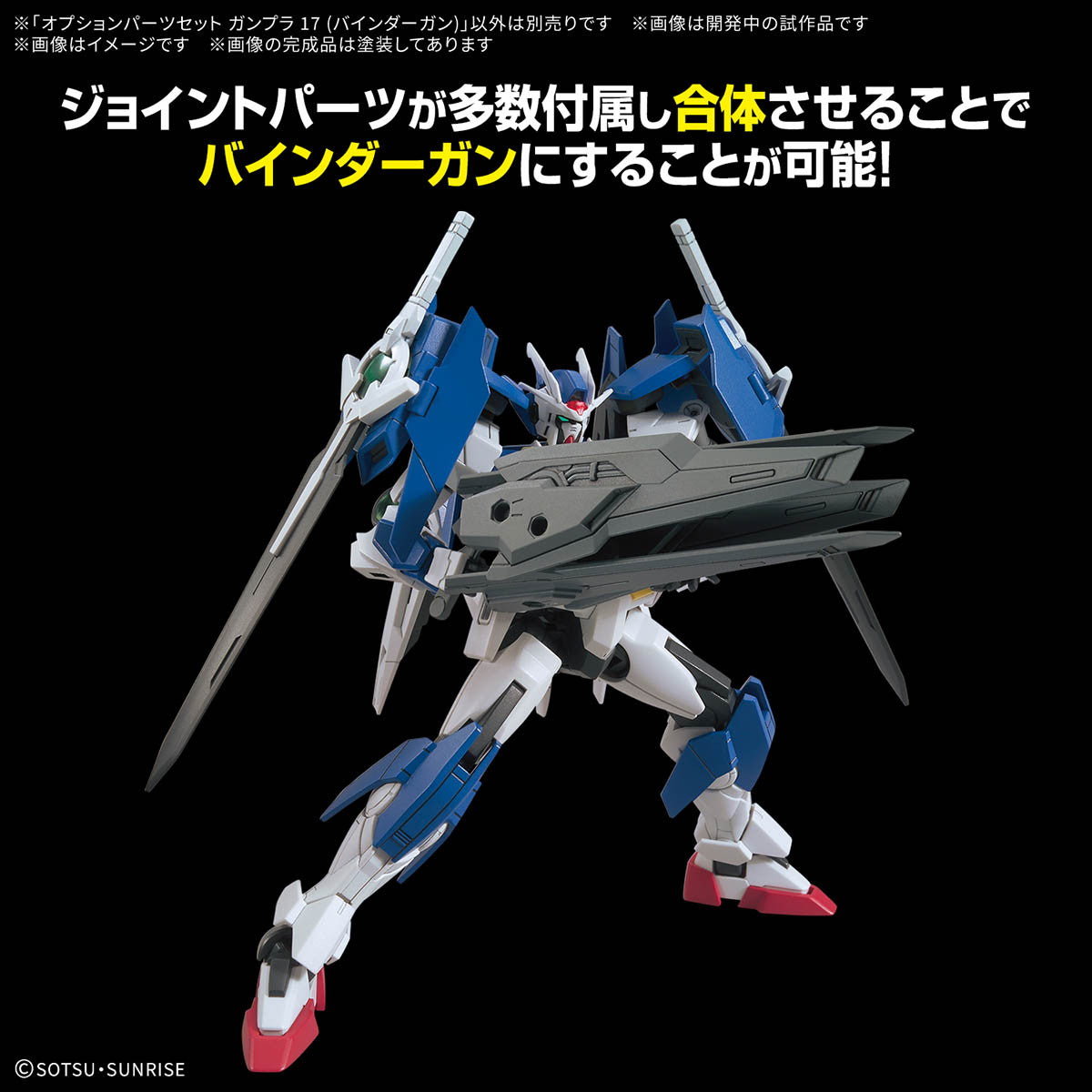 【新品即納】[PTM] 1/144 オプションパーツセット ガンプラ 17(バインダーガン) 機動戦士ガンダム プラモデル用アクセサリ(5068683) バンダイスピリッツ(20250712)