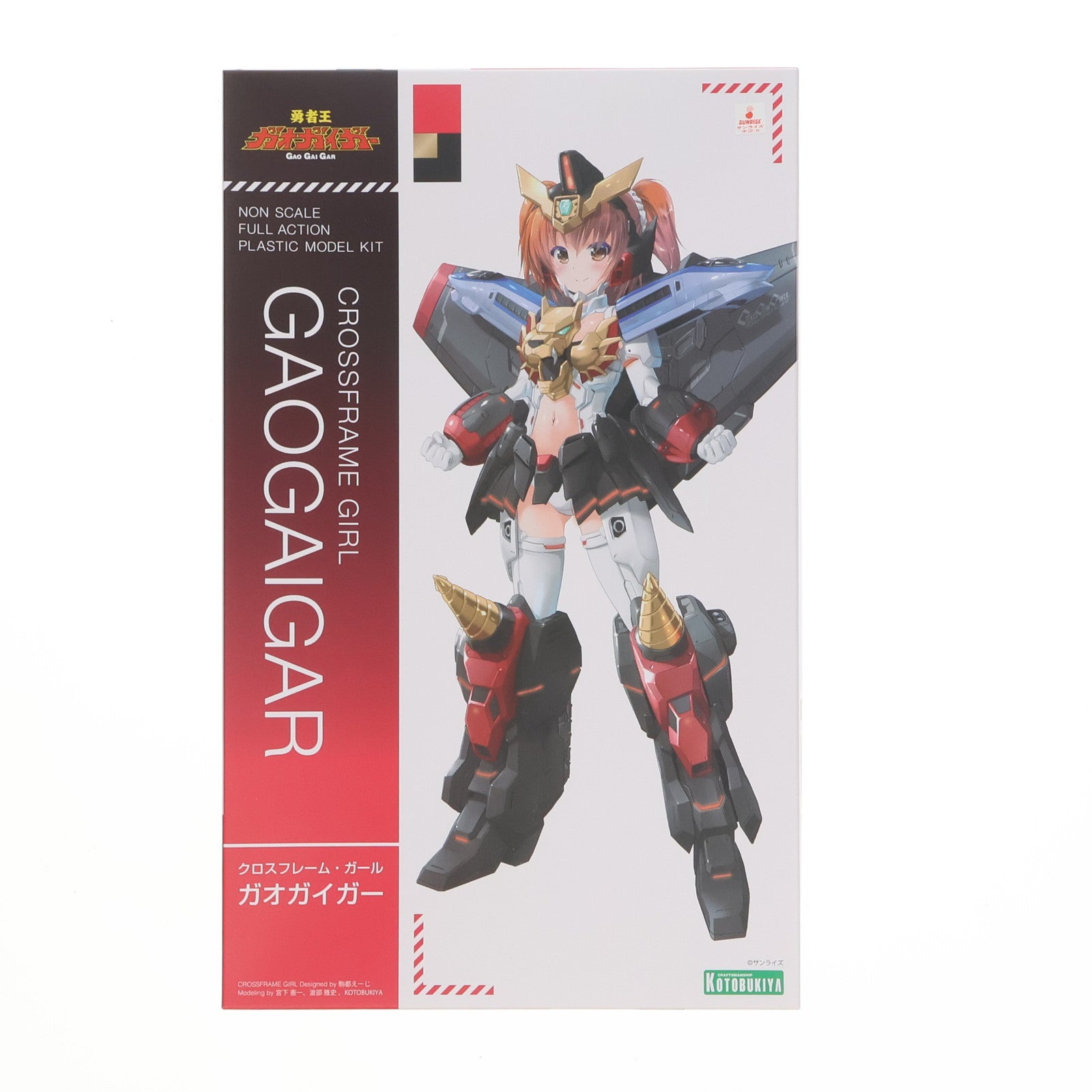 【中古即納】[PTM] コトブキヤショップ限定特典付属 クロスフレーム・ガール ガオガイガー フレームアームズ・ガール×勇者王ガオガイガー プラモデル(CG001) コトブキヤ(20190625)