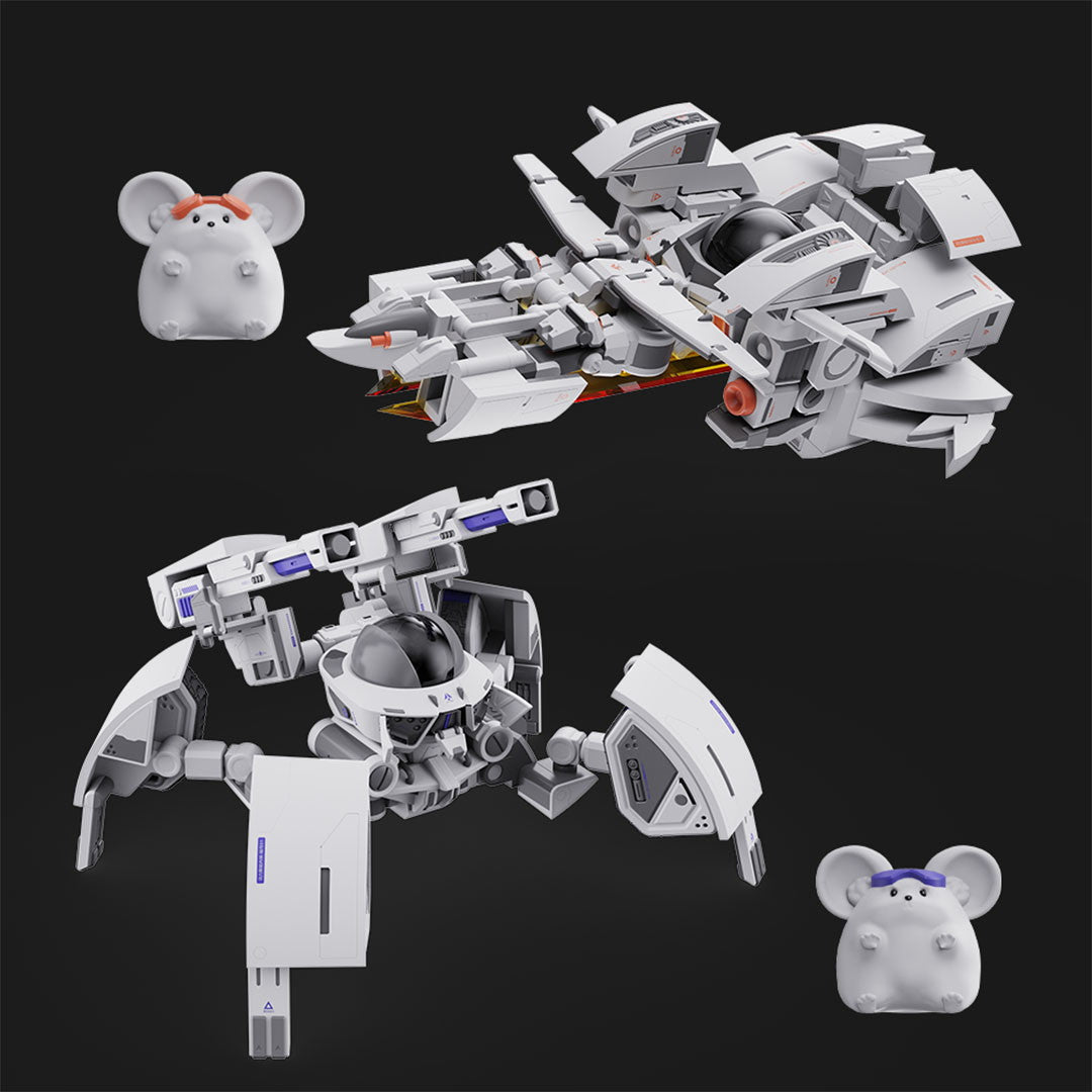 【新品即納】[PTM] 初回特典付属 蔵獣面 十二支シリーズ 子鼠 プラスチックモデルキット プラモデル LoongSpirit(龍魂文創)(20250630)