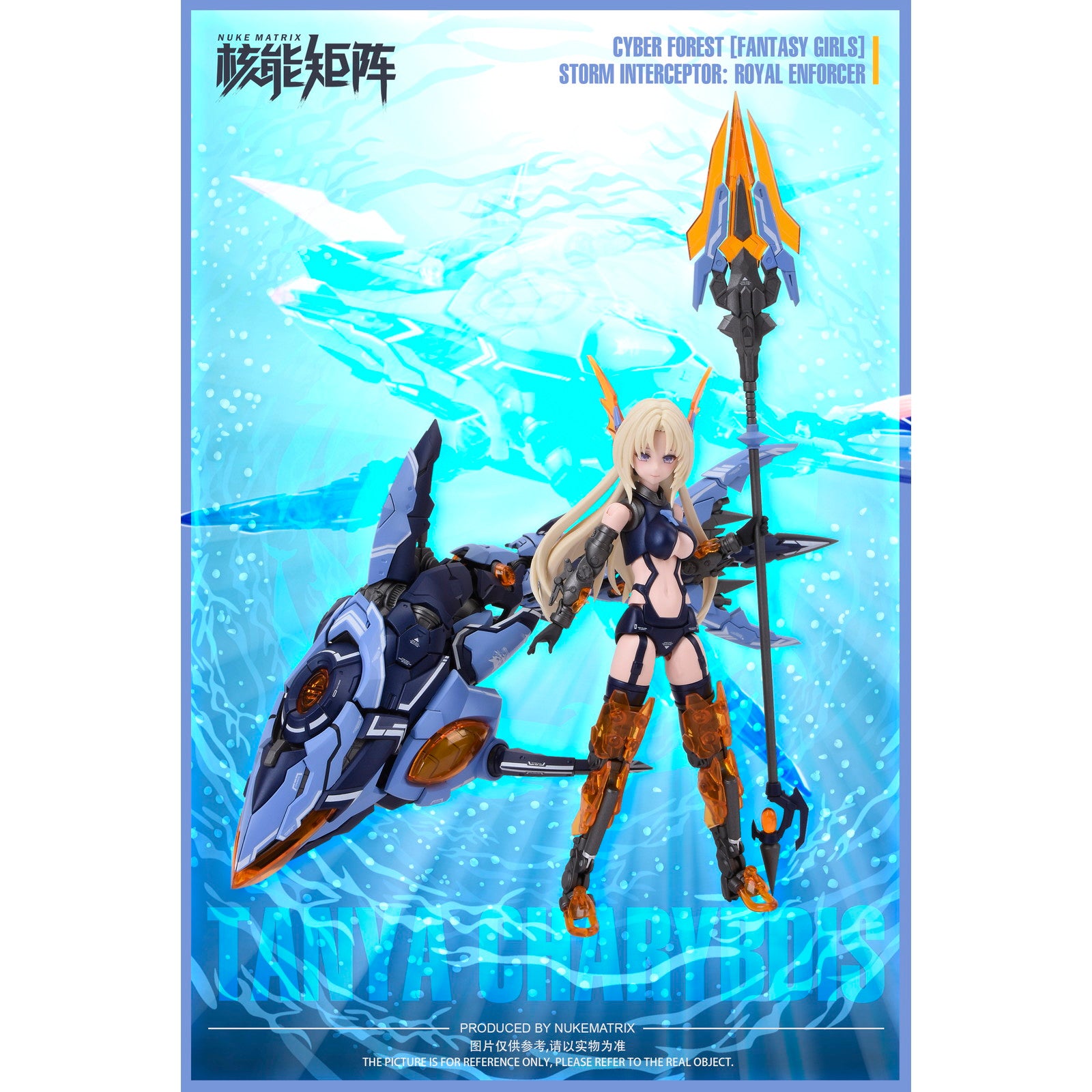 【新品即納】[PTM] (再販) 1/12 STORM INTEREPTOR:ROYAL ENFORCER CYBER FOREST FANTASY GIRLS(サイバーフォーレストファンタジーガールズ) プラモデル NUKE MATRIX(ヌークマトリックス)(20250531)