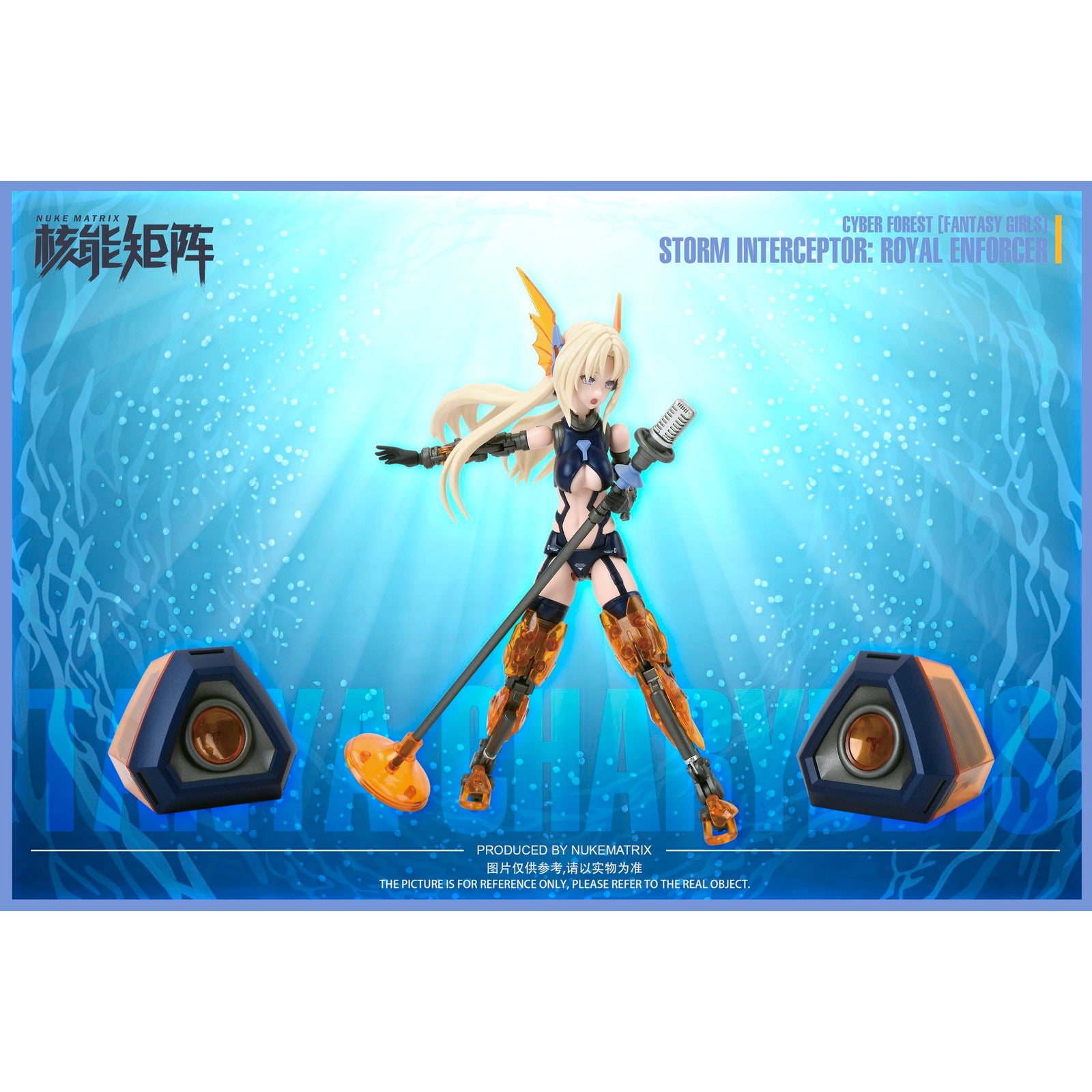 【新品即納】[PTM] (再販) 1/12 STORM INTEREPTOR:ROYAL ENFORCER CYBER FOREST FANTASY GIRLS(サイバーフォーレストファンタジーガールズ) プラモデル NUKE MATRIX(ヌークマトリックス)(20250531)