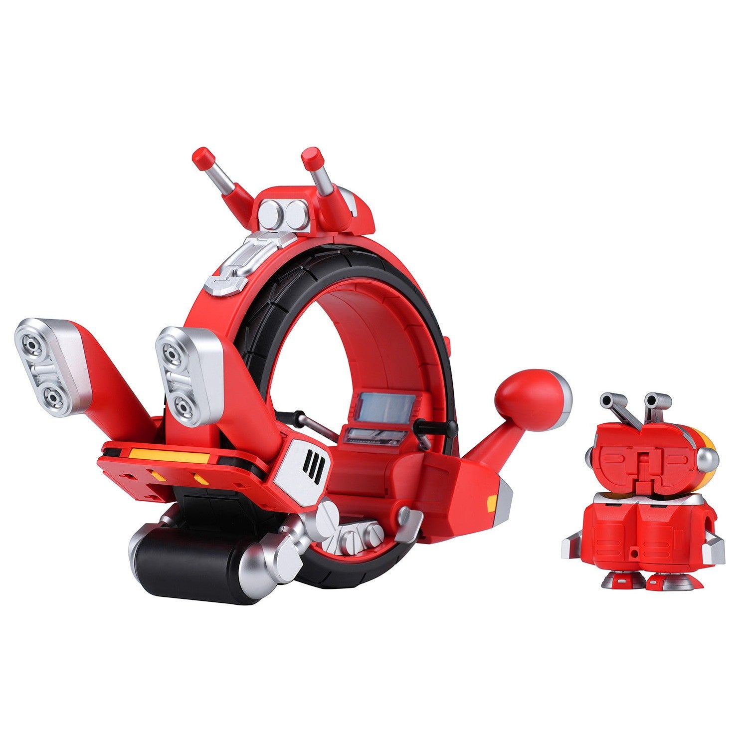 【新品】【お取り寄せ】[PTM] (再販) カード2枚付属 QOSMOS トビマスカイ & デンデンローラー セット ビーロボカブタック プラモデル(KM-144) 橘猫工業(ORANGE CAT INDUSTRY)(20251209)