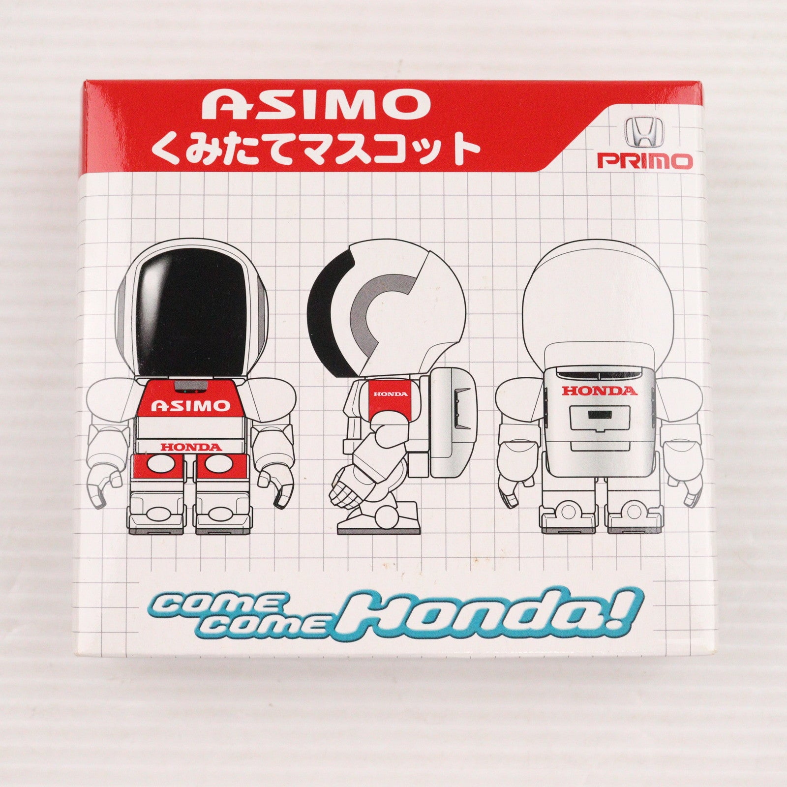 【中古即納】[PTM] ASIMO(アシモ) くみたてマスコット(プリモ) COME COME Honda! プラモデル(SA299) ホンダダイレクトマーケティング(19991231)