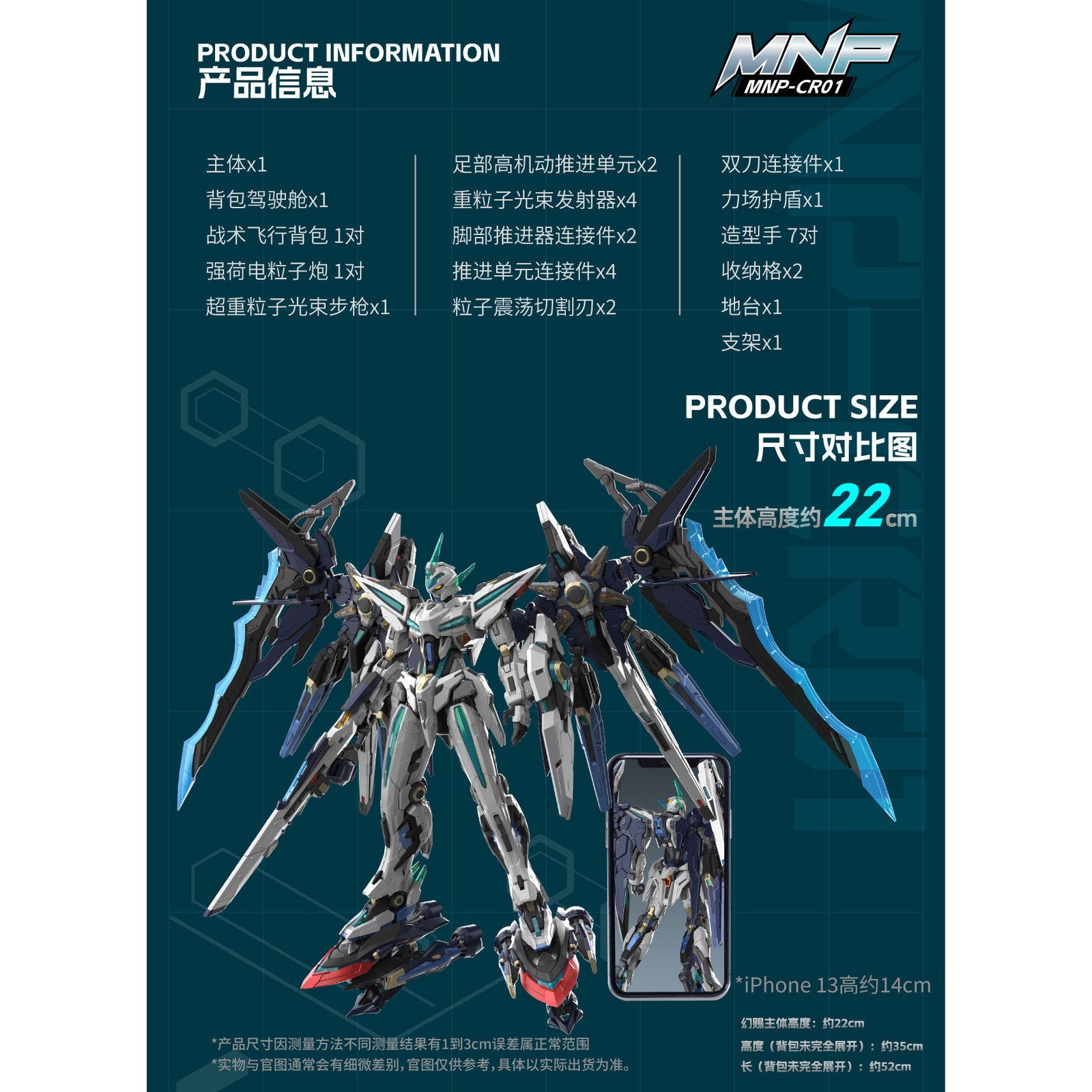 【中古即納】[PTM] BLAZING STARS(ブレージングスターズ) MNP-CR01 幻賜(ファンツー) プラスチックモデルキット プラモデル MOTOR NUCLEAR(摩動核社)(20250914)