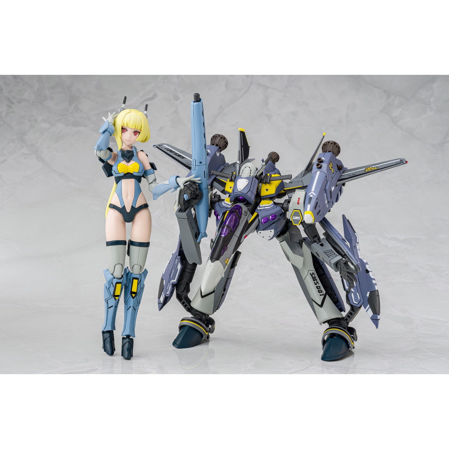 【新品即納】[PTM] V.F.G. No.MC-18 VF-25S スーパーメサイア マクロスF(フロンティア) プラモデル アオシマ(20250822)