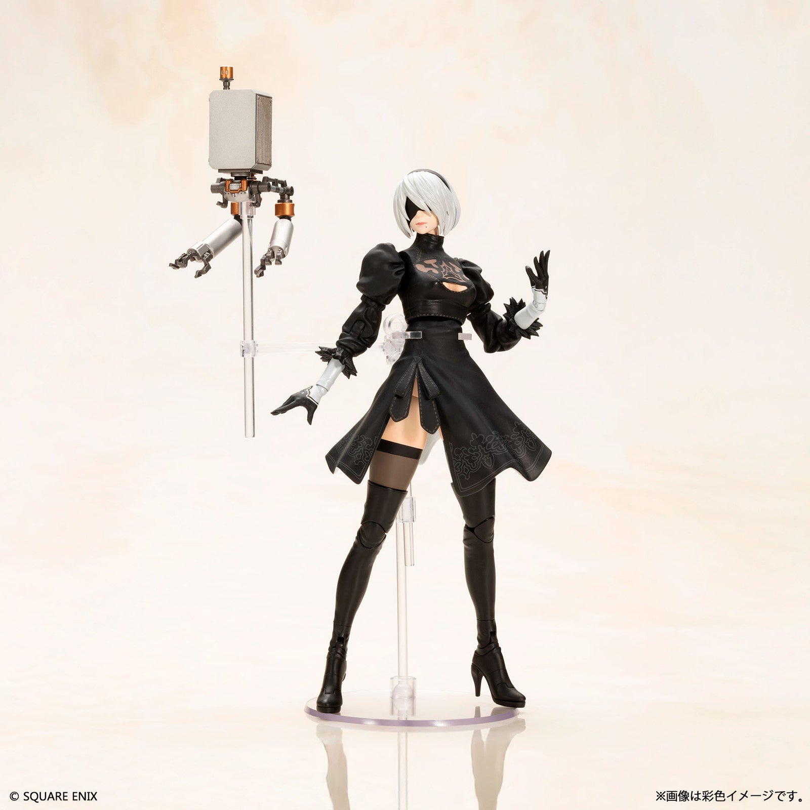 【新品即納】[PTM] 2B(ヨルハ二号B型) NieR:Automata(ニーア オートマタ) プラスチックモデルキット プラモデル スクウェア・エニックス(20251012)