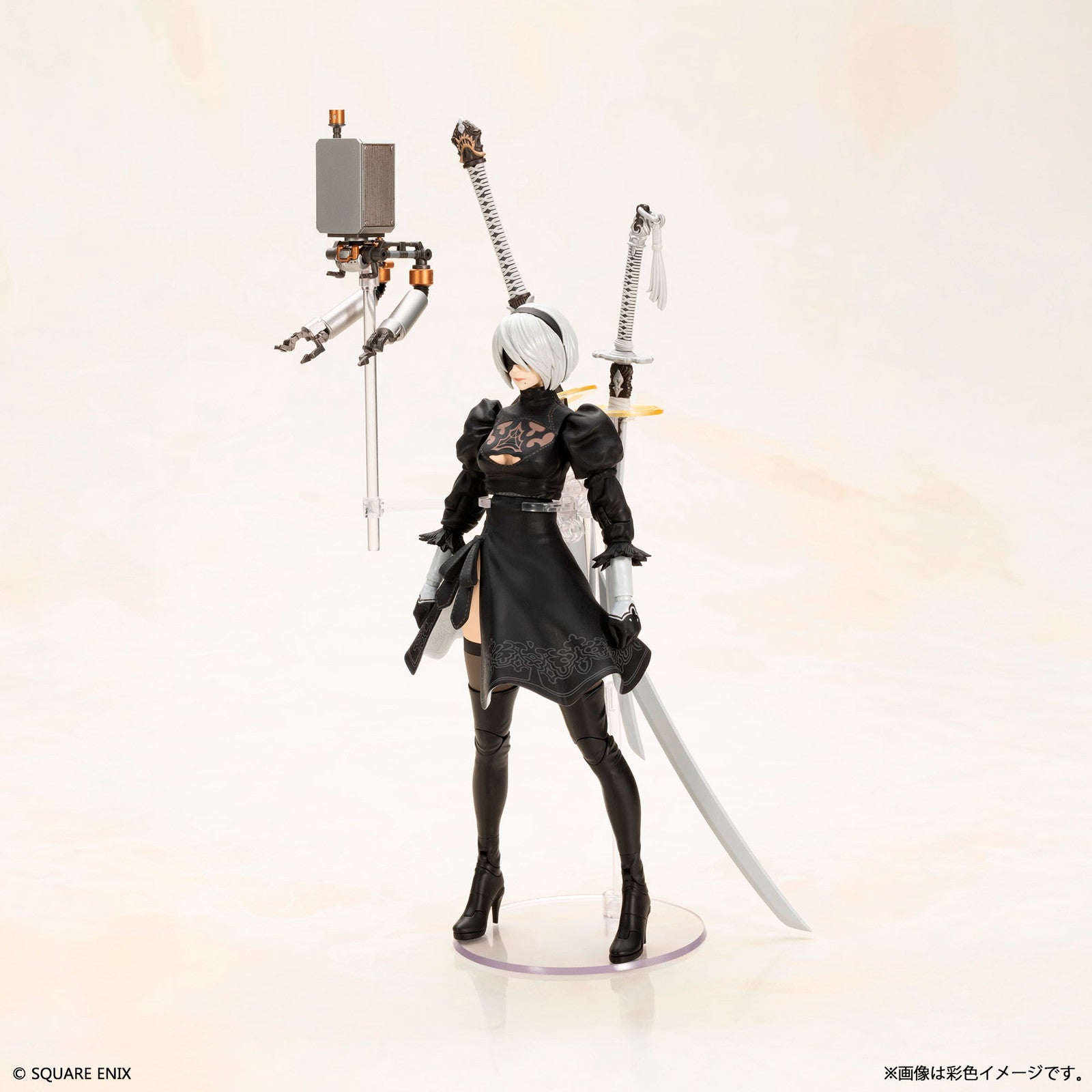 【新品即納】[PTM] 2B(ヨルハ二号B型) NieR:Automata(ニーア オートマタ) プラスチックモデルキット プラモデル スクウェア・エニックス(20251012)