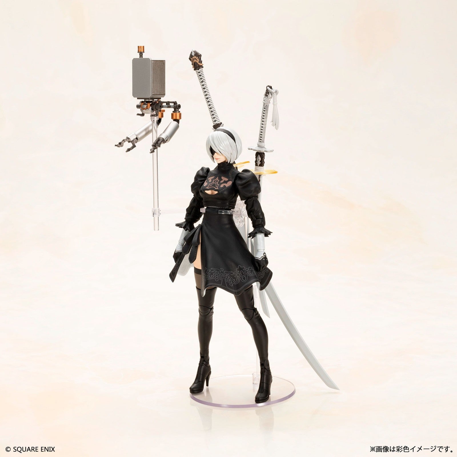 【中古即納】[PTM] 2B(ヨルハ二号B型) NieR:Automata(ニーア オートマタ) プラスチックモデルキット プラモデル スクウェア・エニックス(20251012)