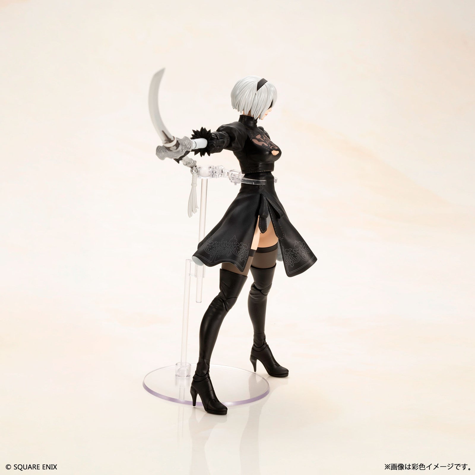 【新品即納】[PTM] 2B(ヨルハ二号B型) NieR:Automata(ニーア オートマタ) プラスチックモデルキット プラモデル スクウェア・エニックス(20251012)