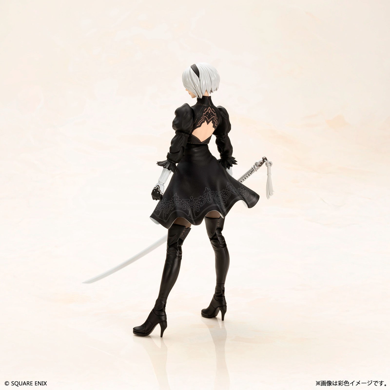 【新品即納】[PTM] 2B(ヨルハ二号B型) NieR:Automata(ニーア オートマタ) プラスチックモデルキット プラモデル スクウェア・エニックス(20251012)