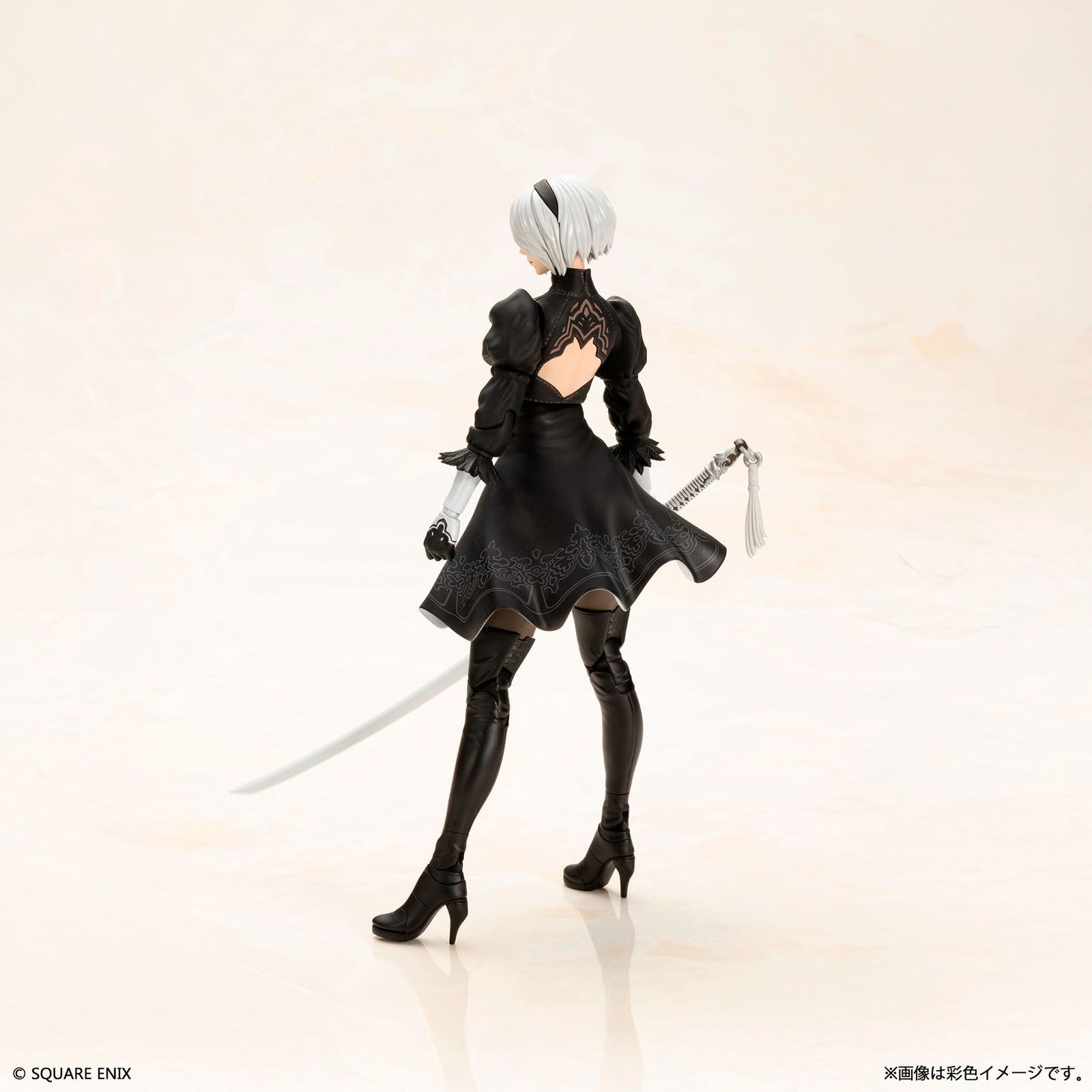 【中古即納】[PTM] 2B(ヨルハ二号B型) NieR:Automata(ニーア オートマタ) プラスチックモデルキット プラモデル スクウェア・エニックス(20251012)