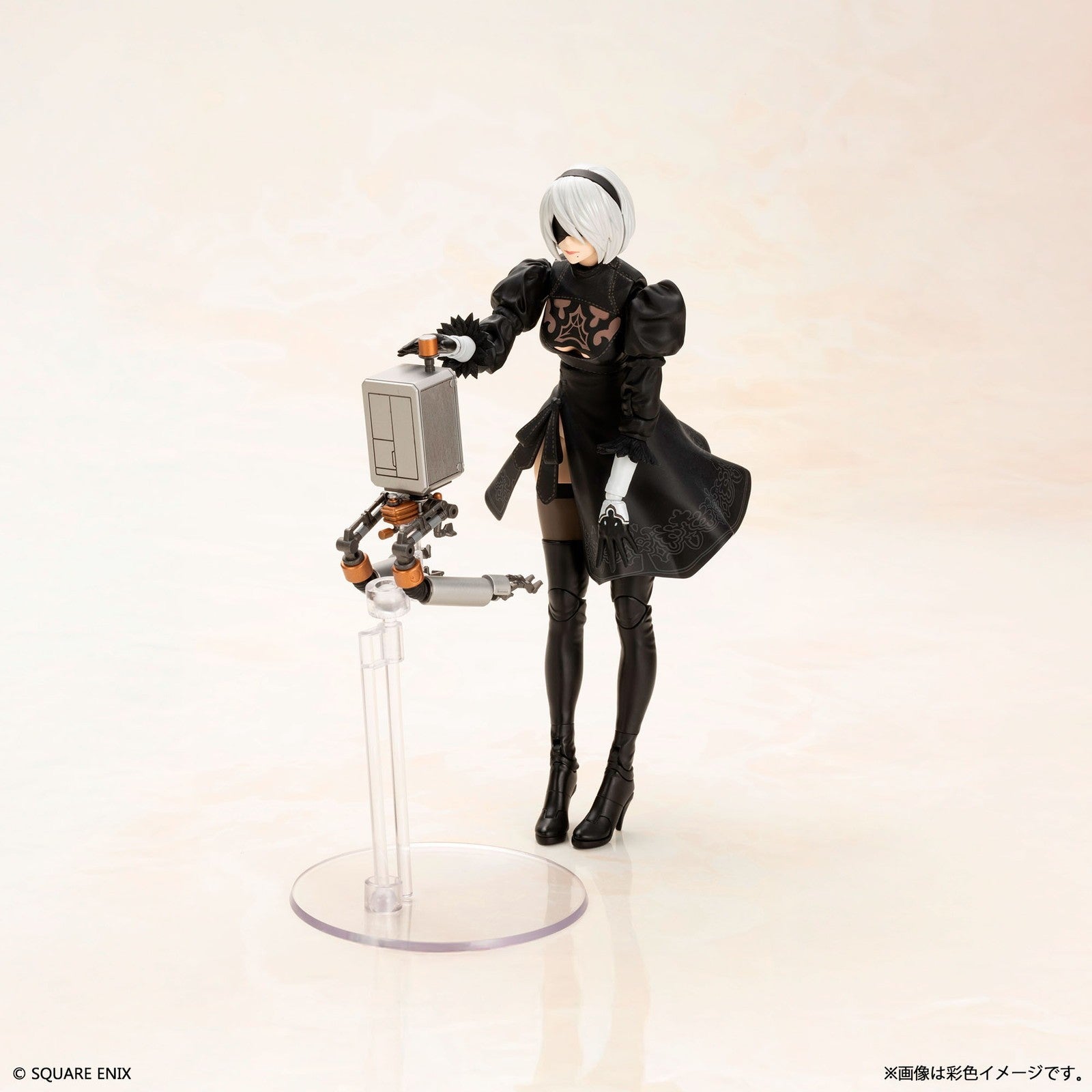 【中古即納】[PTM] 2B(ヨルハ二号B型) NieR:Automata(ニーア オートマタ) プラスチックモデルキット プラモデル スクウェア・エニックス(20251012)