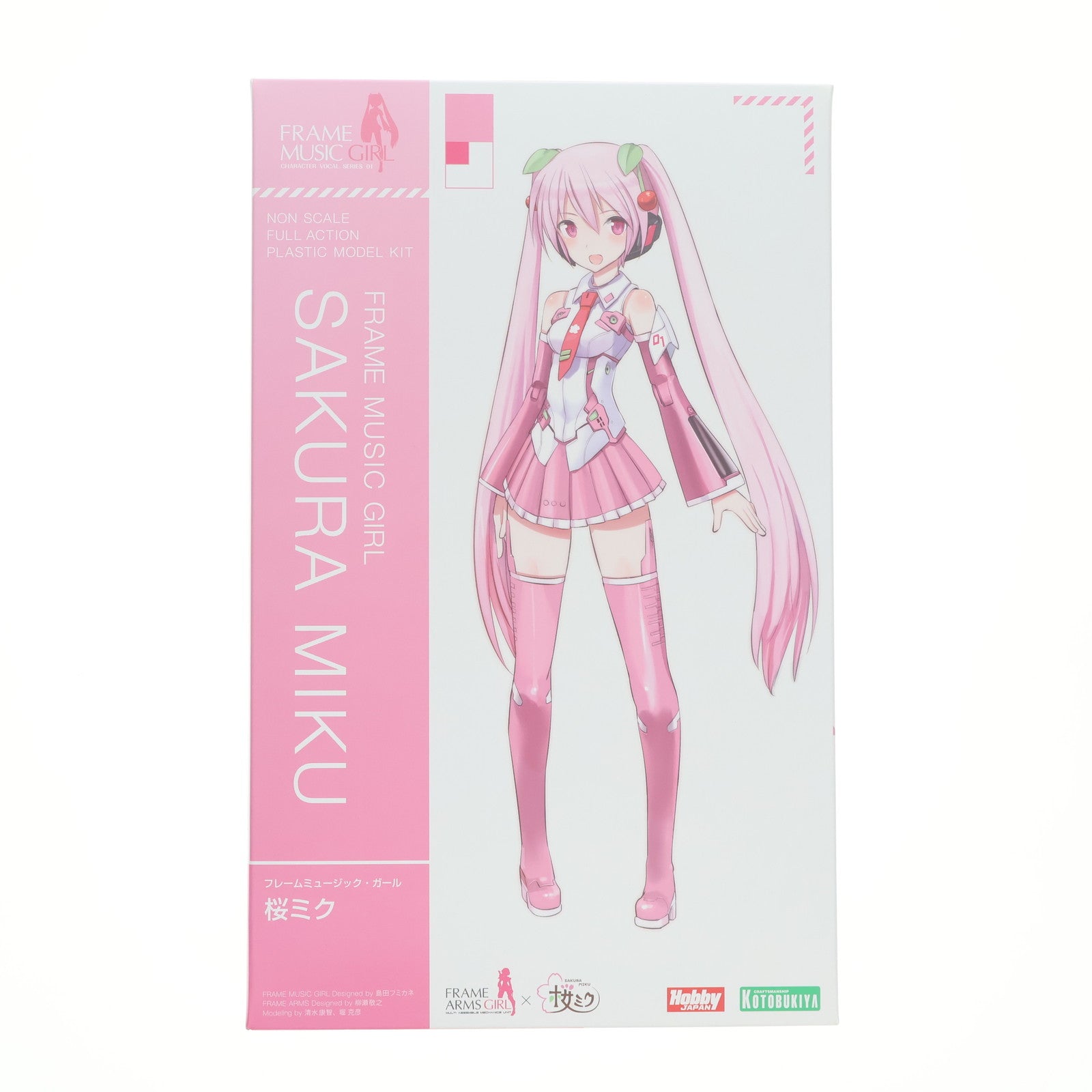 【中古即納】[PTM] コトブキヤショップ限定特典付属 フレームアームズ・ガール フレームミュージック・ガール 桜ミク VOCALOID(ボーカロイド) プラモデル(FG069) コトブキヤ(20200429)