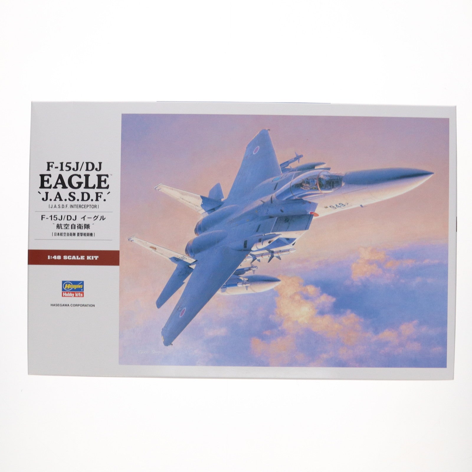 【中古即納】[PTM] 1/48 F-15 J/DJ イーグル 航空自衛隊 プラモデル(PT51) ハセガワ(20191110)