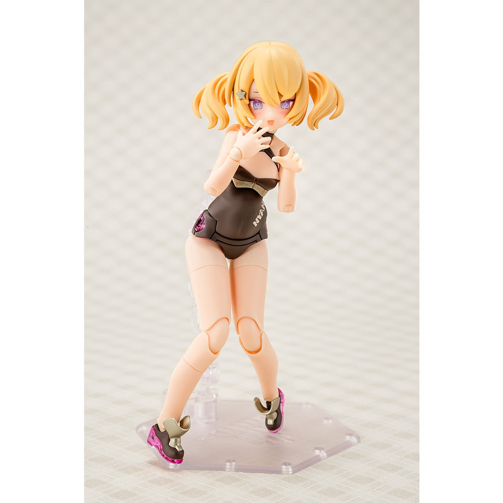 【予約安心出荷】[PTM] メガミデバイス 1/1 PUNI☆MOFU 黒マオ プラモデル(KP801) コトブキヤ(2025年9月)