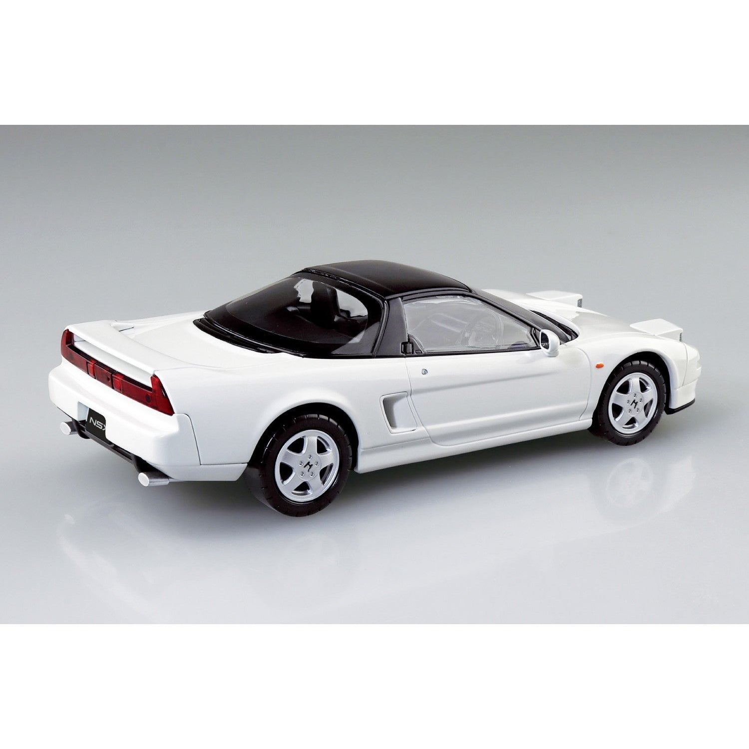 【新品即納】[PTM] 楽プラ スナップキット No.19-GW 1/32 ホンダ NA1 NSX(グランプリホワイト) プラモデル(065839) アオシマ(20250918)