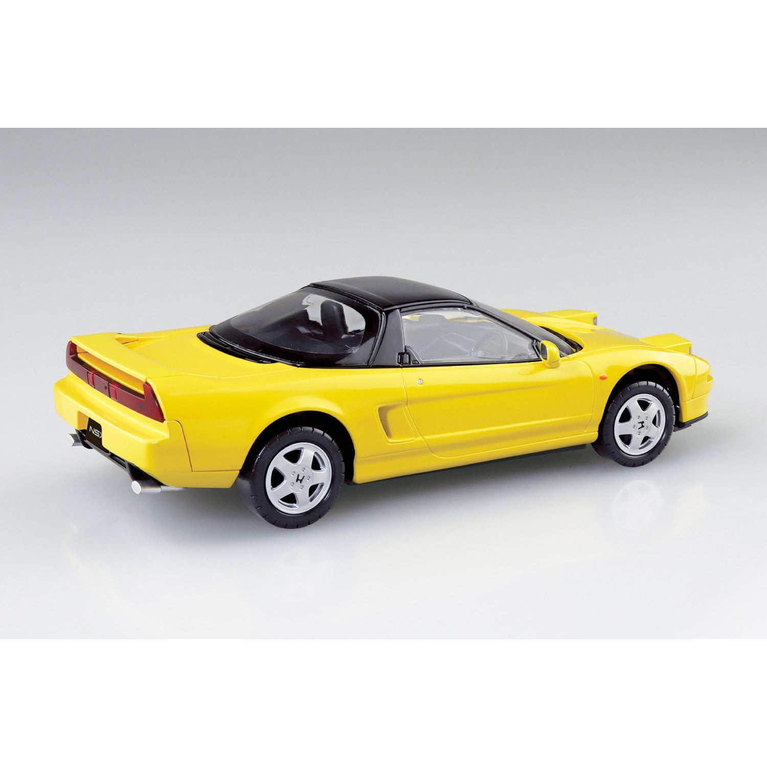 【新品即納】[PTM] 楽プラ スナップキット No.19-IY 1/32 ホンダ NA1 NSX(インディーイエローパール) プラモデル(065846) アオシマ(20250918)