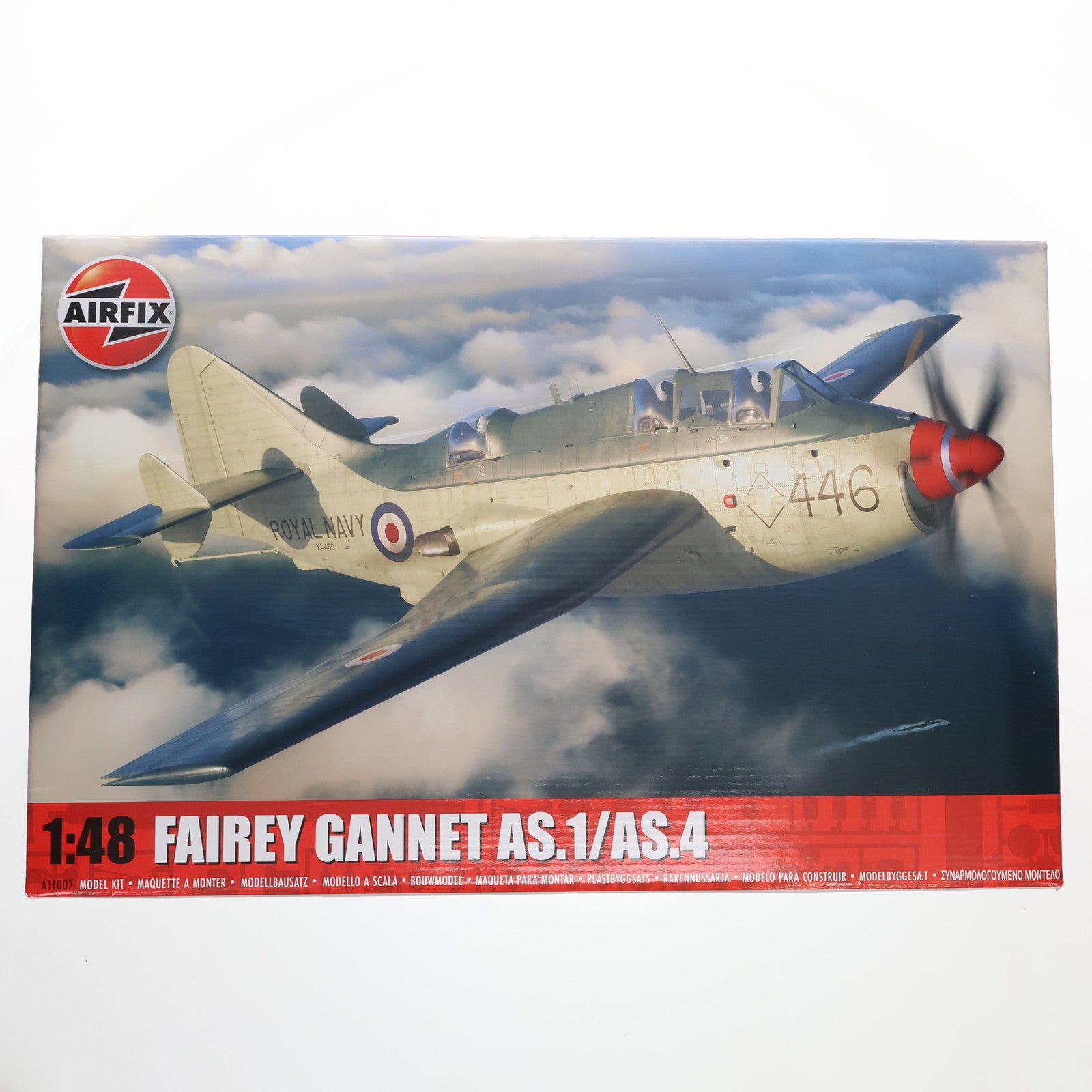 【中古即納】[PTM] 1/48 フェアリー ガネット AS.1/AS.4 プラモデル(AIRA11007) AIRFIX(エアフィックス)(20240403)