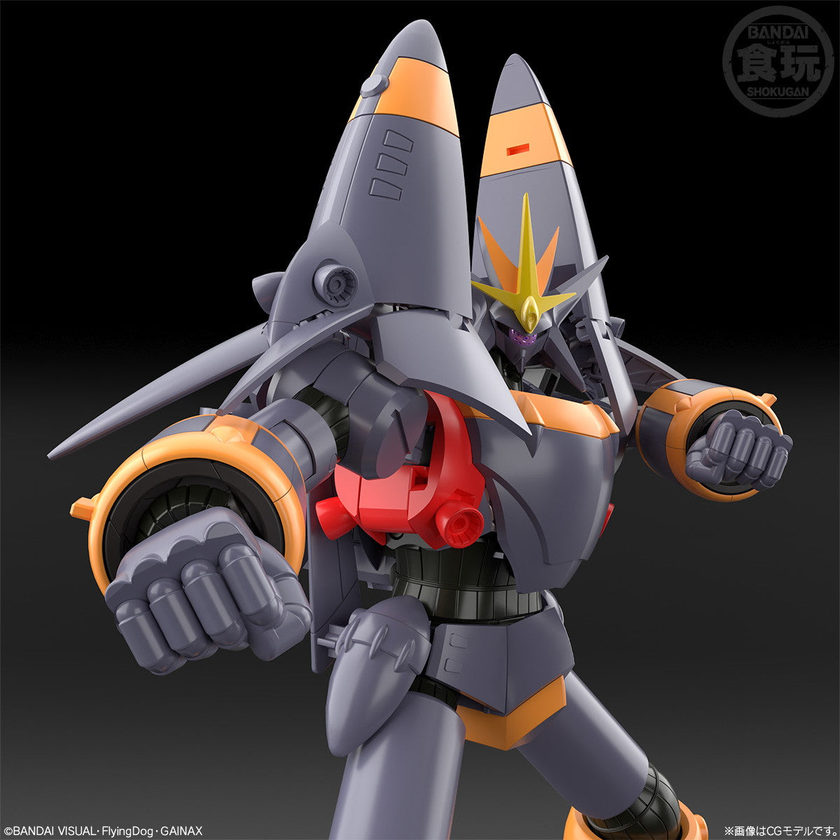 【新品即納】[PTM] (食玩) SMP[SHOKUGAN MODELING PROJECT] ガンバスター トップをねらえ! プラモデル バンダイ(20250818)