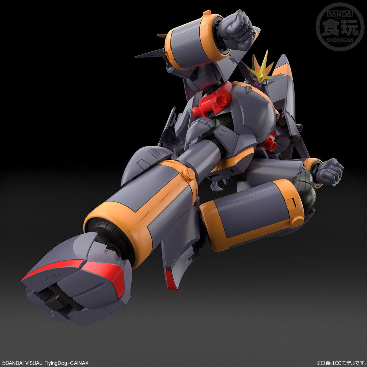 【新品即納】[PTM] (食玩) SMP[SHOKUGAN MODELING PROJECT] ガンバスター トップをねらえ! プラモデル バンダイ(20250818)