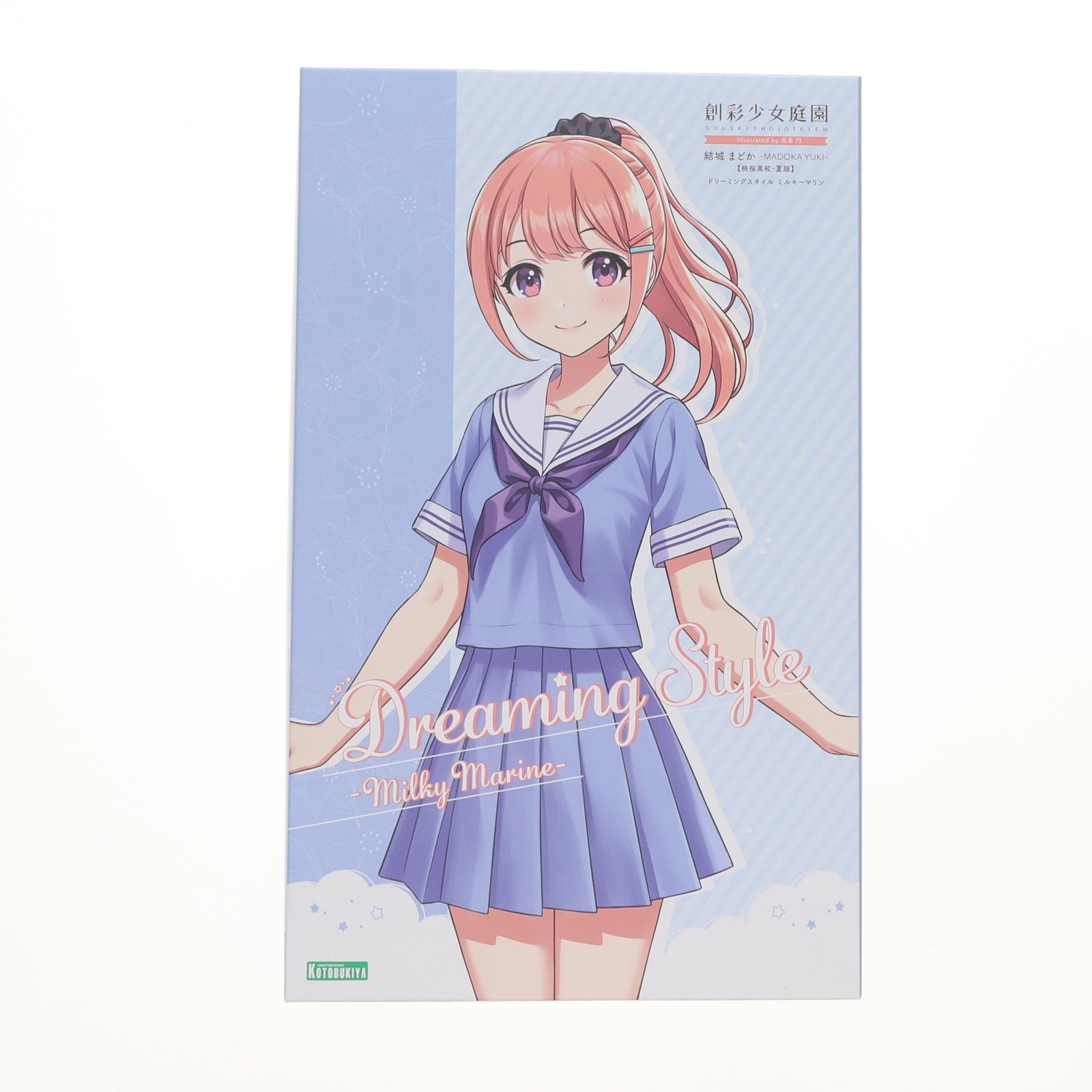 【中古即納】[PTM] HMV&BOOKS online限定特典付属 創彩少女庭園 1/10 結城まどか(ゆうきまどか) 桃桜高校・夏服 ドリーミングスタイル ミルキーマリン プラモデル(JK022) コトブキヤ(20220531)