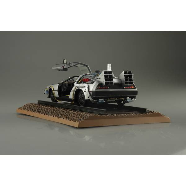 【新品即納】[PTM] ムービーメカ No.BT-04 1/24 バック・トゥ・ザ・フューチャー PartIII タイムマシン レイルロード プラモデル(066997) アオシマ(20250911)