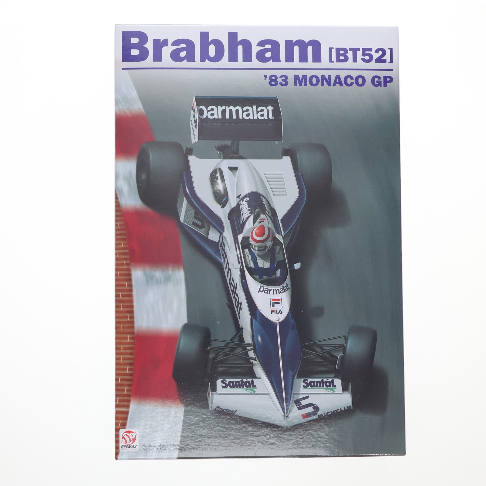 【中古即納】[PTM] フォーミュラシリーズ 1/20 ブラバム BT52 1983 モナコGP プラモデル(BX20002) プラッツ/BEEMAX(20240418)