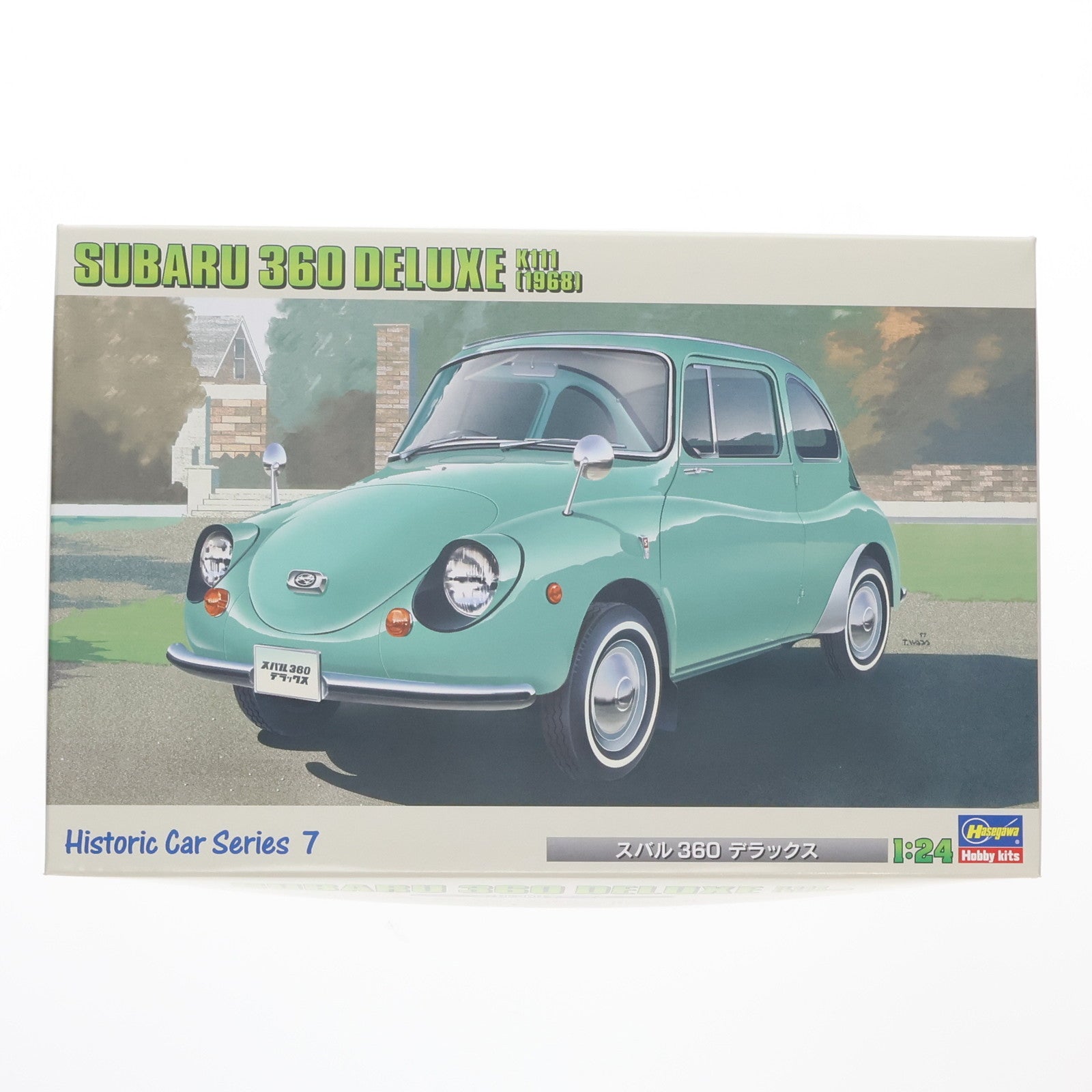 【中古即納】[PTM] HCシリーズ No.7 1/24 スバル 360 デラックス K111(1968) プラモデル(21207) ハセガワ(20220328)