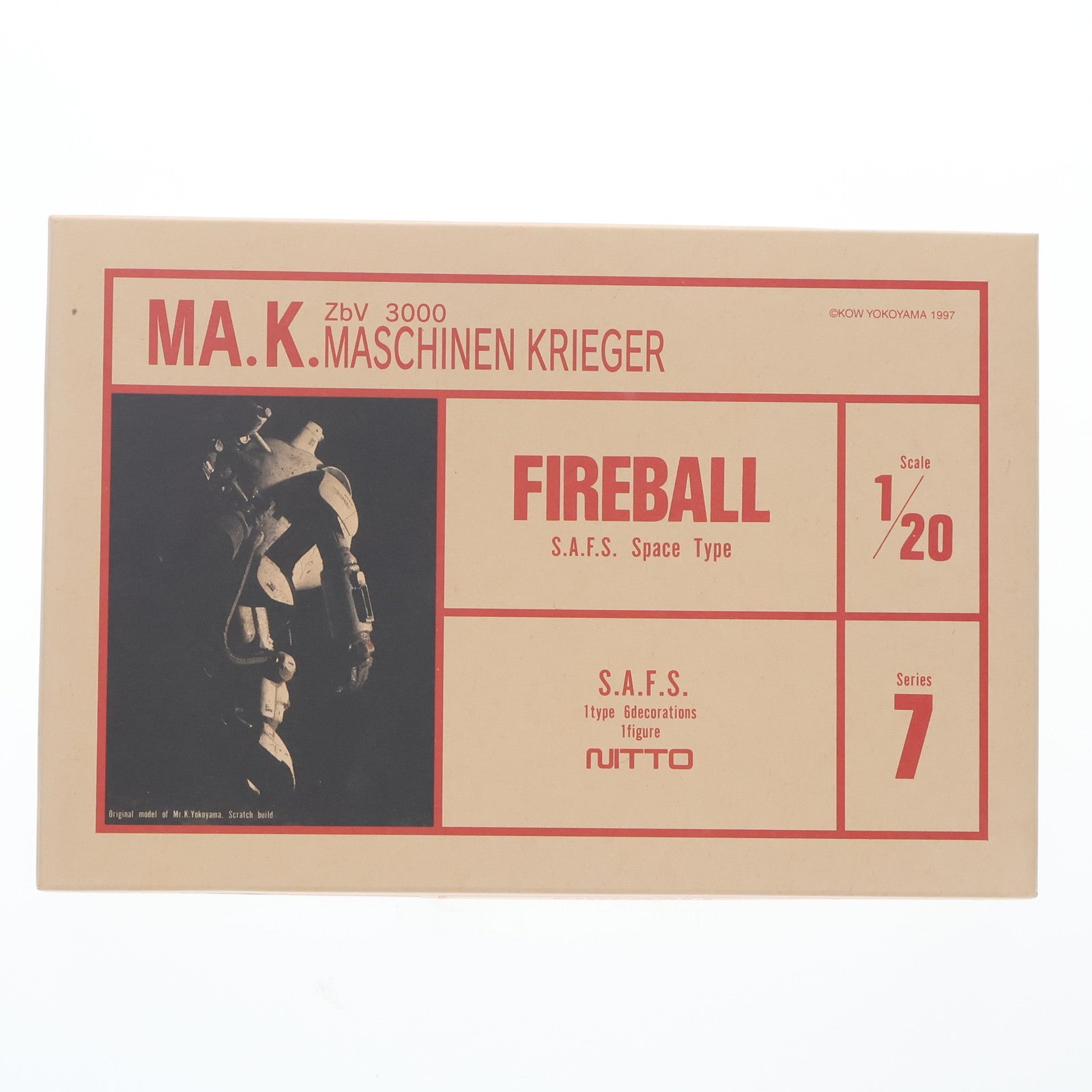 【中古即納】[PTM] 1/20 ファイアーボール Ma.K. マシーネンクリーガー Zbv3000 シリーズNo.7 プラモデル(24109) 日東科学(NITTO)(20220328)