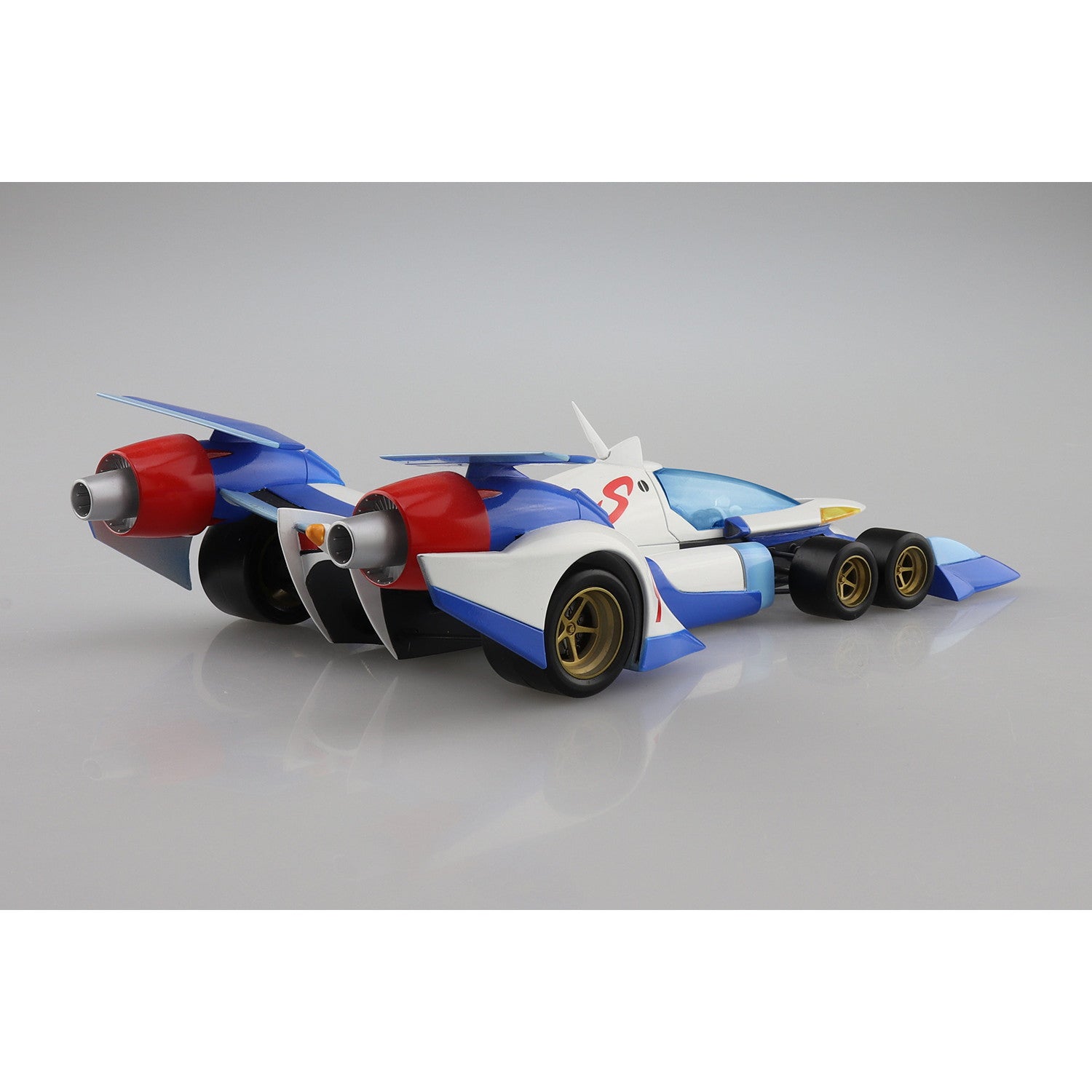 【新品即納】[PTM] 1/24 サイバーフォーミュラ No.1 νアスラーダ AKF-0 新世紀GPXサイバーフォーミュラSAGA プラモデル(202180) アオシマ(20250820)