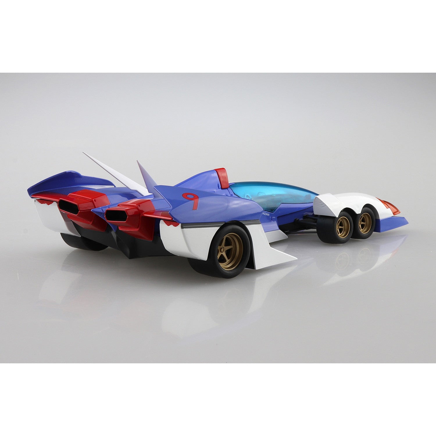 【新品即納】[PTM] 1/24 サイバーフォーミュラ No.4 ガーランド SF-03 SF-03/G サーキットモード/ブーストモード 新世紀GPXサイバーフォーミュラSAGA プラモデル(202203) アオシマ(20250821)