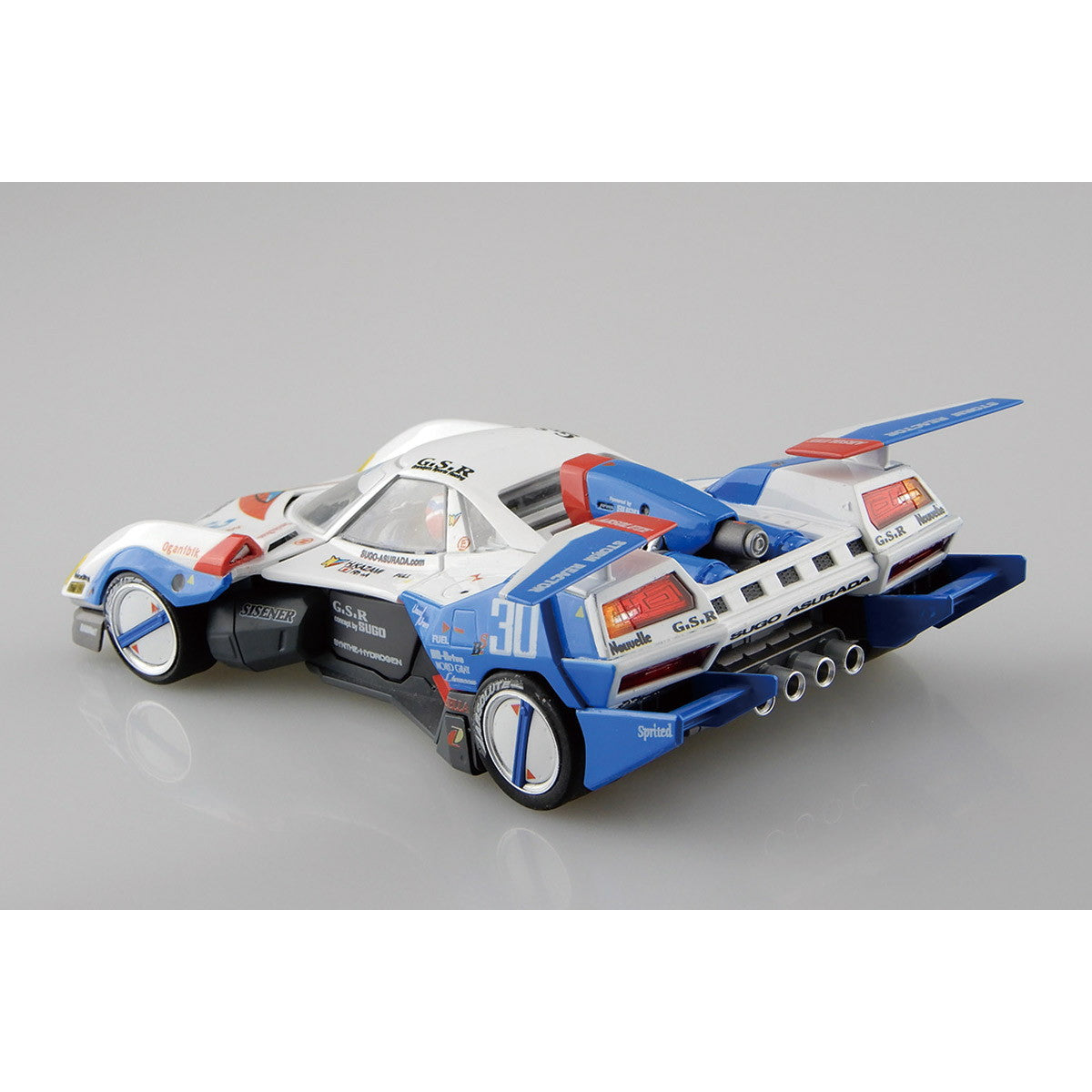 【予約安心出荷】[PTM] (再販) 1/24 サイバーフォーミュラ No.20 アスラーダG.S.X 新世紀GPXサイバーフォーミュラ プラモデル(202258) アオシマ(2026年10月)