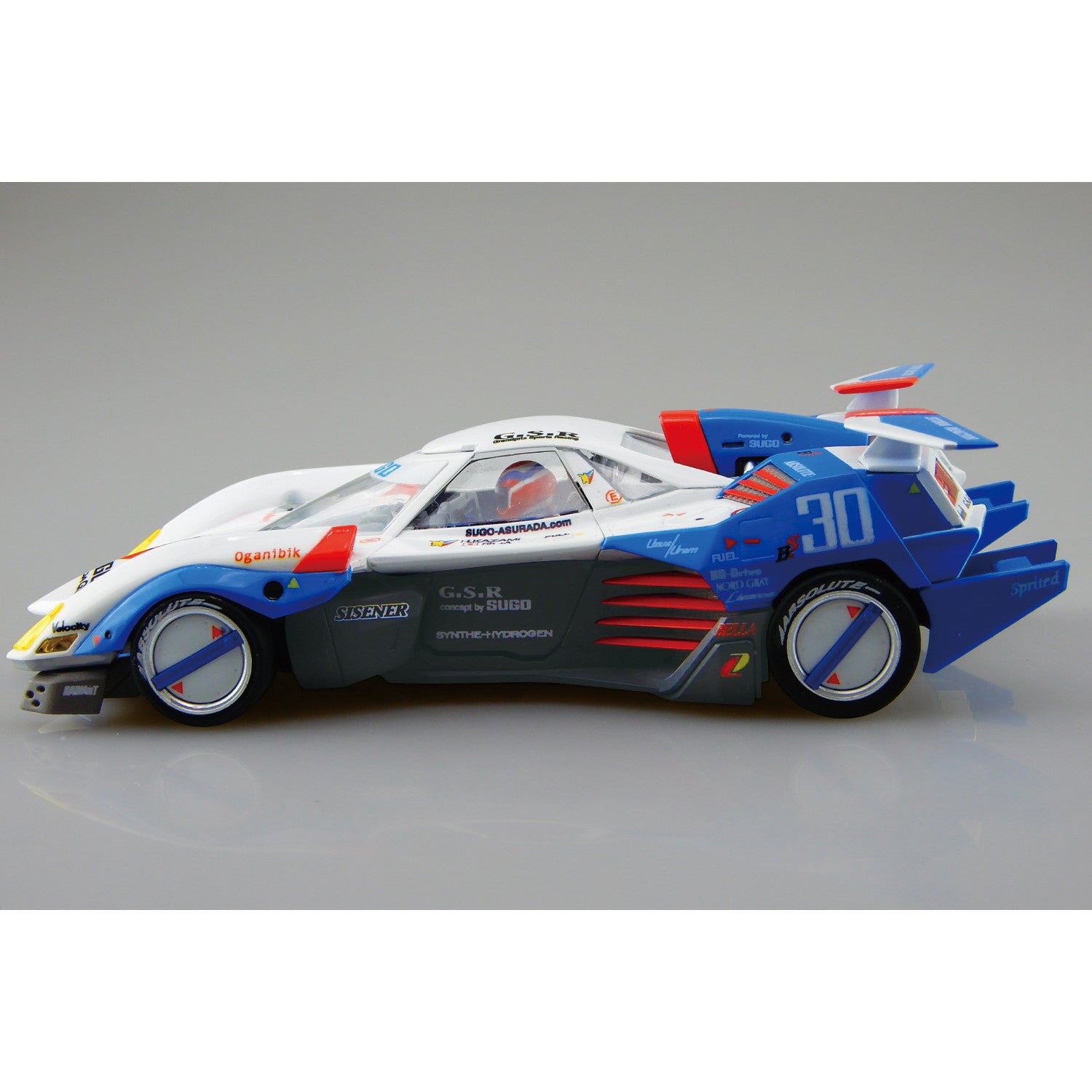 【予約安心出荷】[PTM] (再販) 1/24 サイバーフォーミュラ No.20 アスラーダG.S.X 新世紀GPXサイバーフォーミュラ プラモデル(202258) アオシマ(2026年10月)