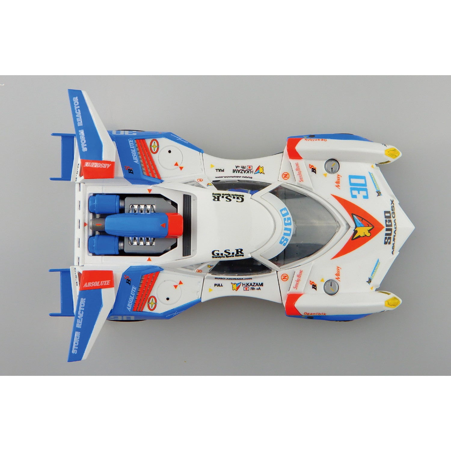 【予約安心出荷】[PTM] (再販) 1/24 サイバーフォーミュラ No.20 アスラーダG.S.X 新世紀GPXサイバーフォーミュラ プラモデル(202258) アオシマ(2026年10月)