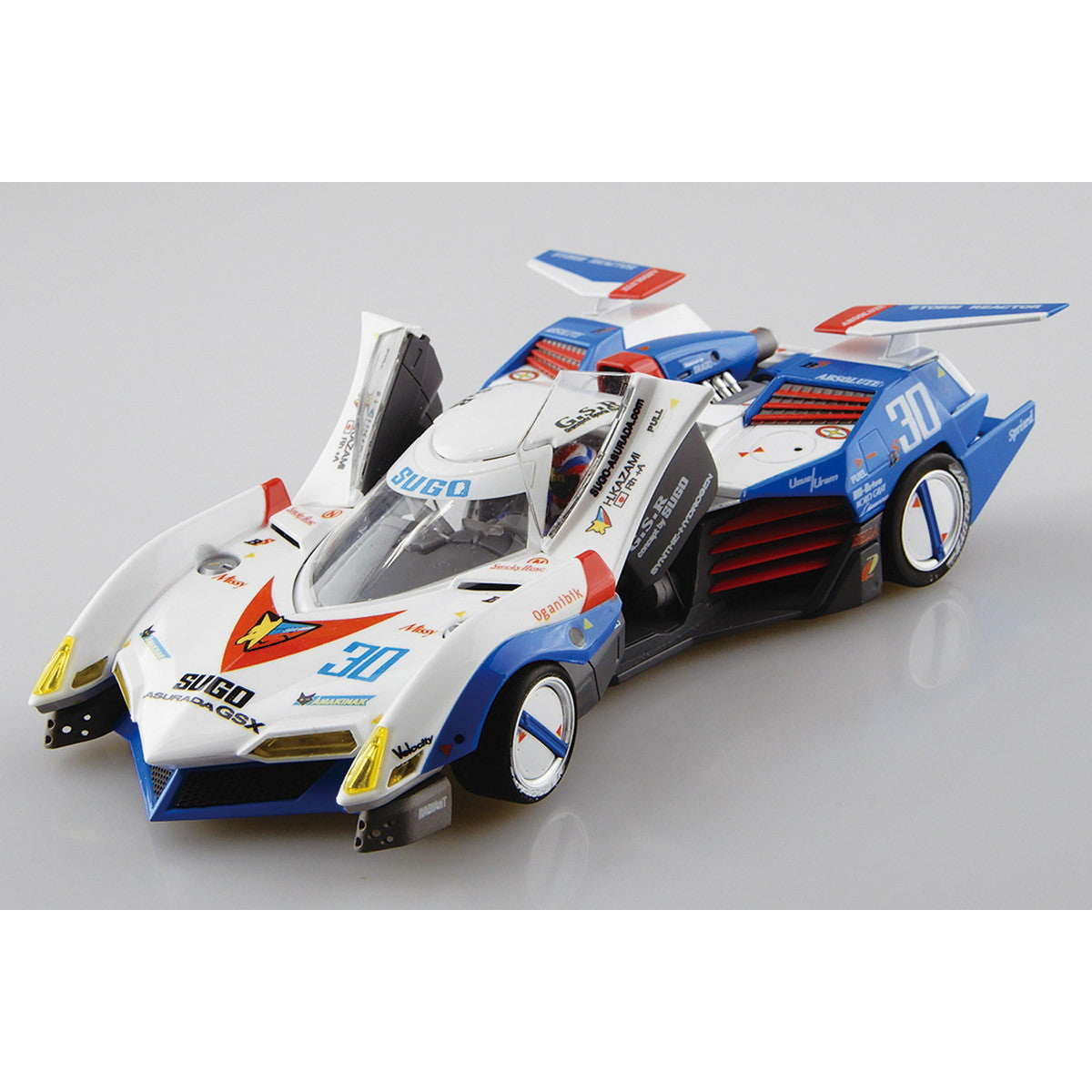 【予約安心出荷】[PTM] (再販) 1/24 サイバーフォーミュラ No.20 アスラーダG.S.X 新世紀GPXサイバーフォーミュラ プラモデル(202258) アオシマ(2026年10月)