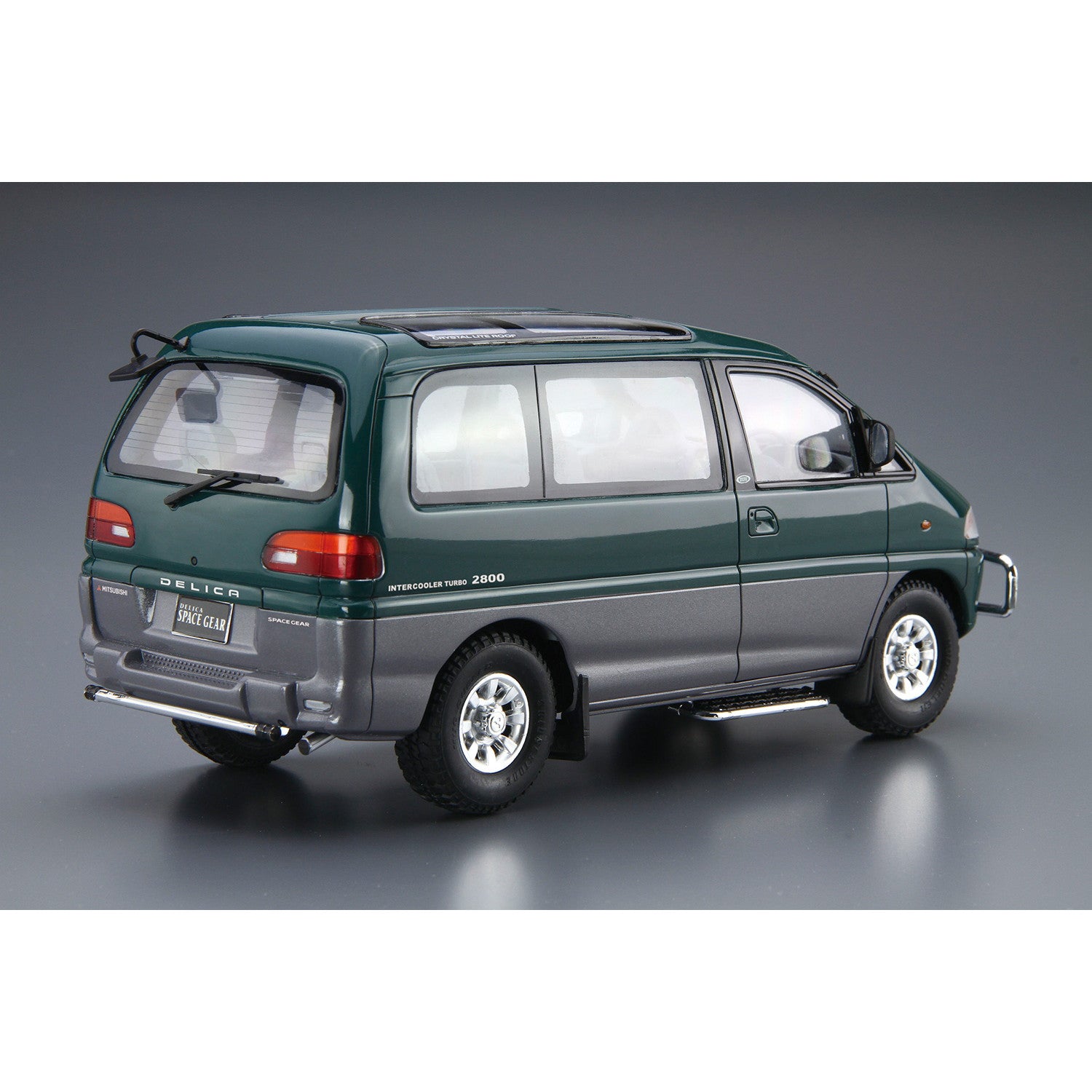 【新品即納】[PTM] ザ・モデルカー No.96 1/24 ミツビシ PE8W デリカスペースギア '96 プラモデル(202074) アオシマ(20250916)