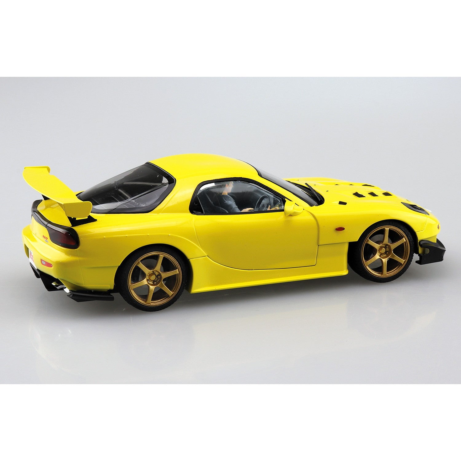 【新品即納】[PTM] (再販) 1/24 頭文字(イニシャル)D No.15 高橋啓介(たかはしけいすけ) FC3S RX-7 プロジェクトD仕様 ドライバーフィギュア付 プラモデル(059555) アオシマ(20250930)