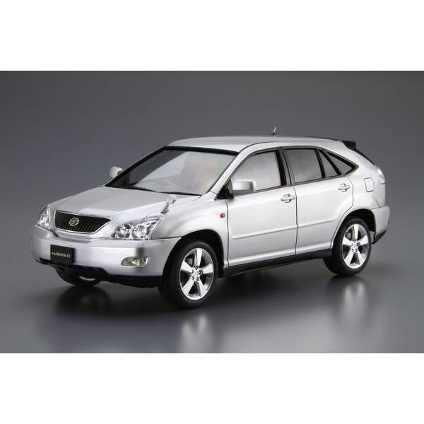【新品即納】[PTM] ザ・モデルカー No.105 1/24 トヨタ GSU30W ハリアー 350GプレミアムLパッケージ '06 プラモデル(200742) アオシマ(20250819)