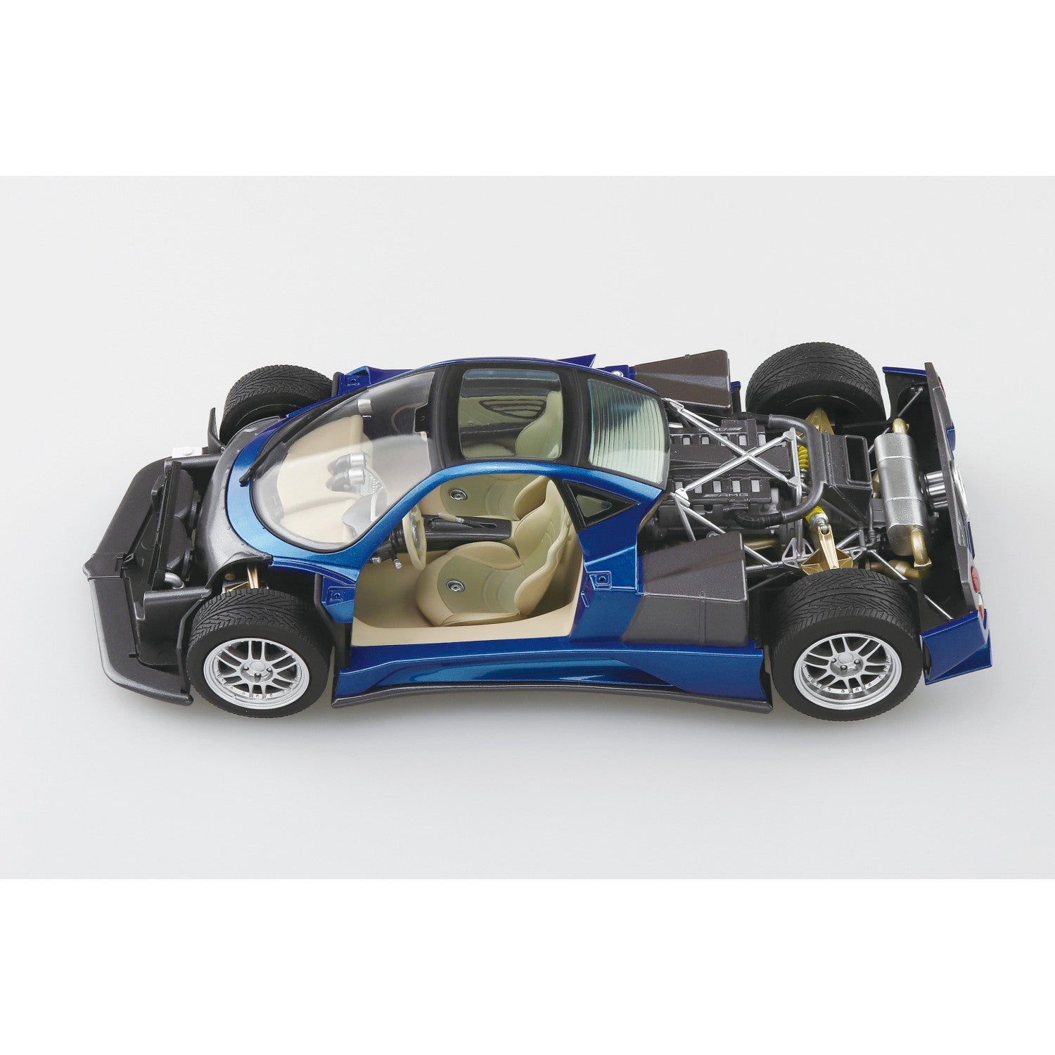 【新品即納】[PTM] ザ・スーパーカー No.7 1/24 '00 パガーニ ゾンダ C12S プラモデル(202111) アオシマ(20250823)