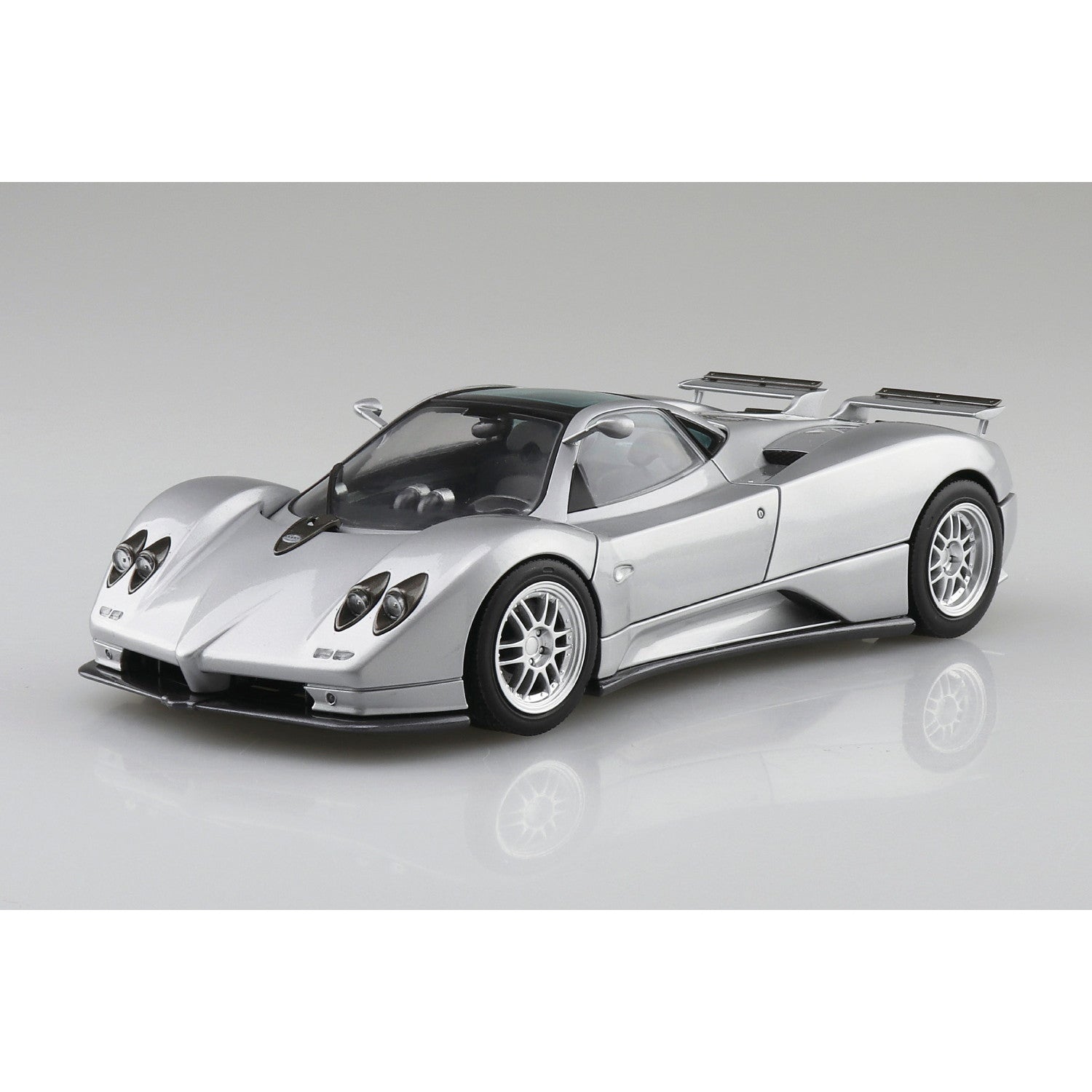 【新品】【お取り寄せ】[PTM] ザ・スーパーカー No.7 1/24 '00 パガーニ ゾンダ C12S プラモデル(202111) アオシマ(20250823)